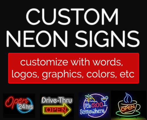Custom Logo Create Your Own Design Neon Sign
