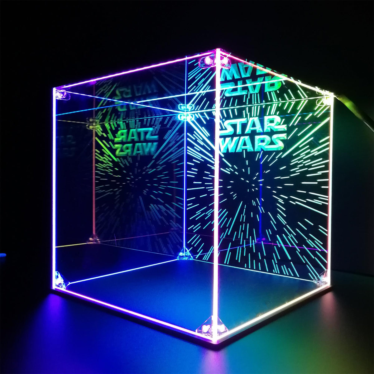 Acrylic LED Display Case For Lego Star Wars Sets, Collectible Figures