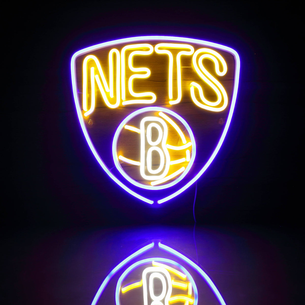  NBA New Jersey Nets Neon Sign : Sports Fan Billiard Lighting :  Sports & Outdoors