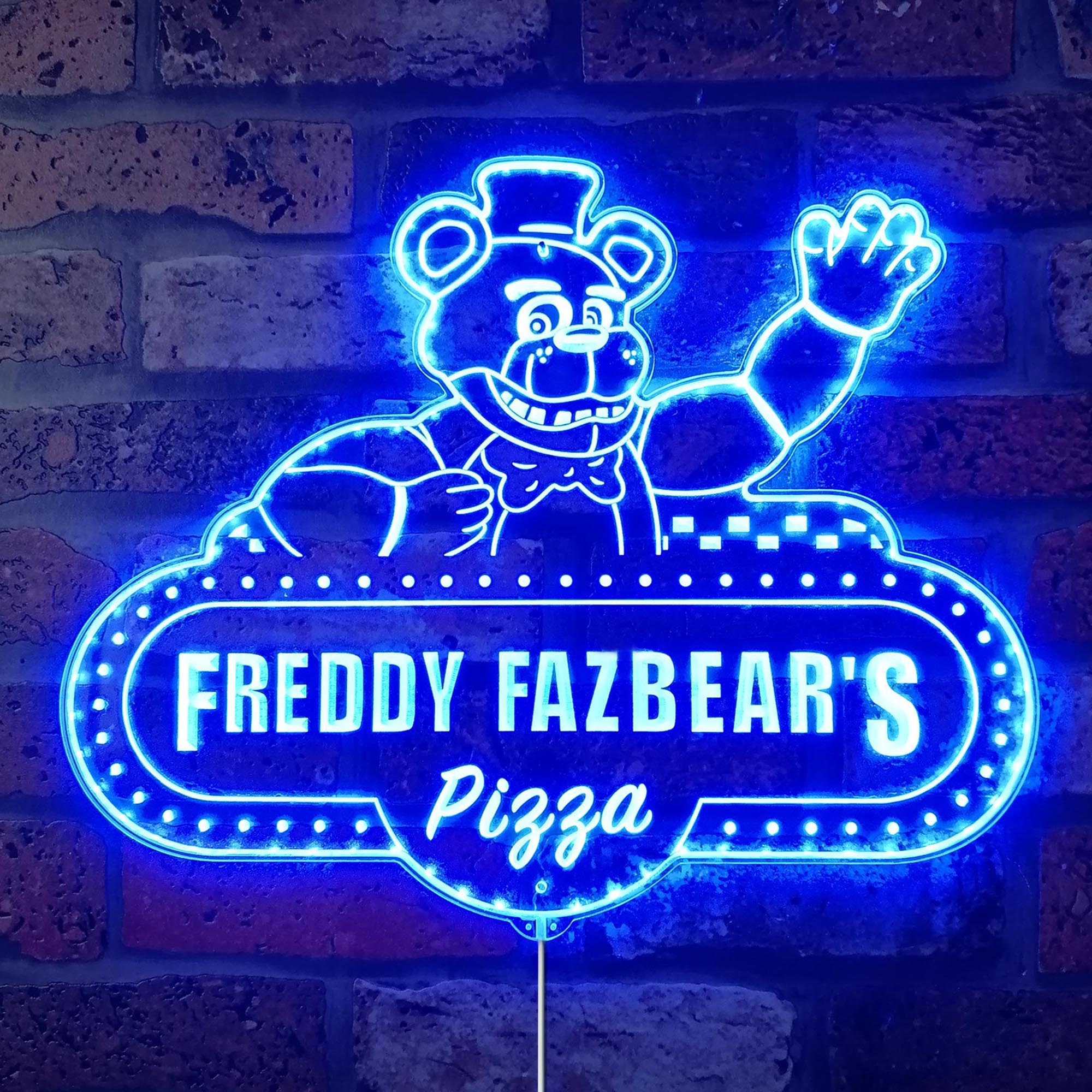 Five Nights at Freddy's Dynamic RGB Edge Lit LED Sign