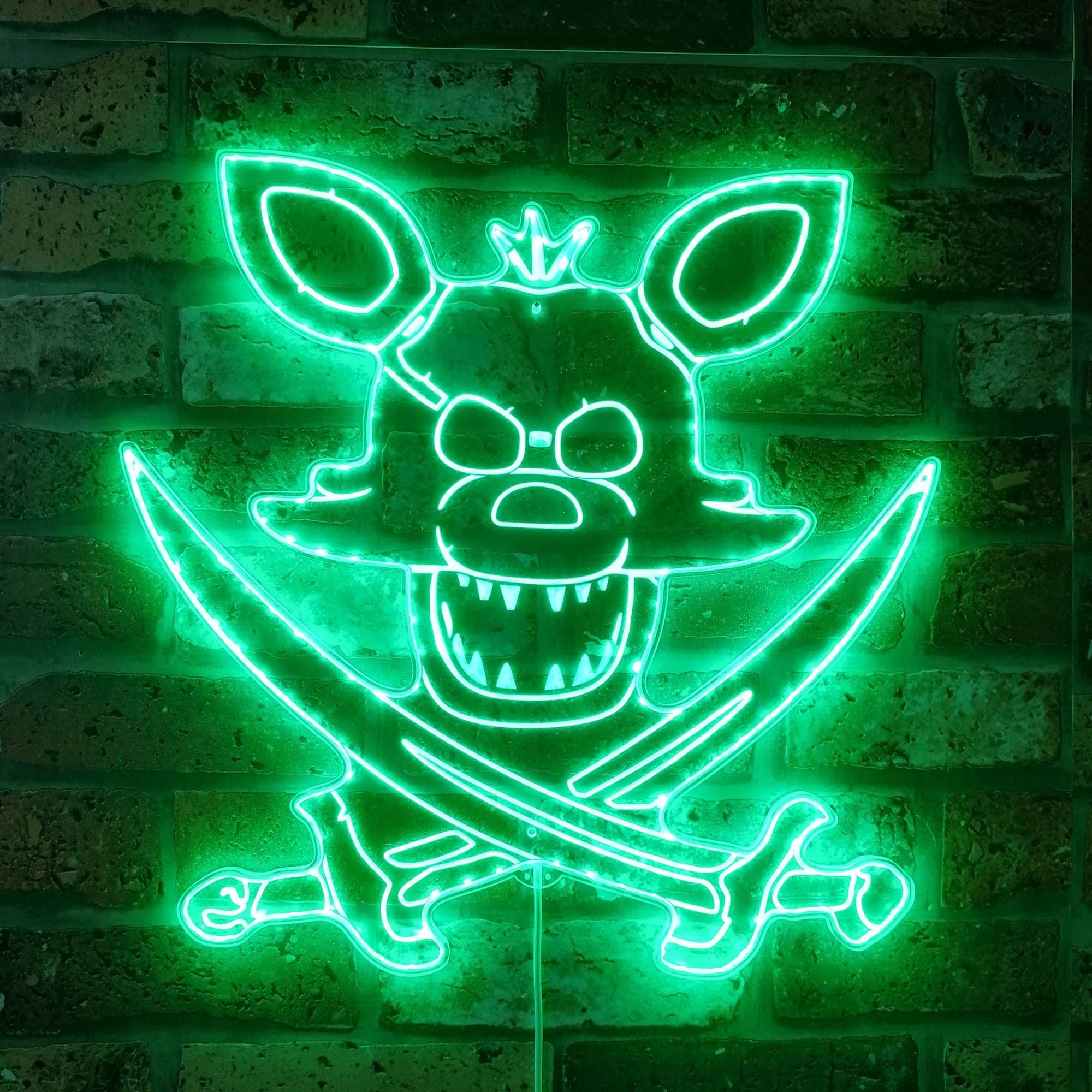 Five Nights at Freddy's Foxy Dynamic RGB Edge Lit LED Sign