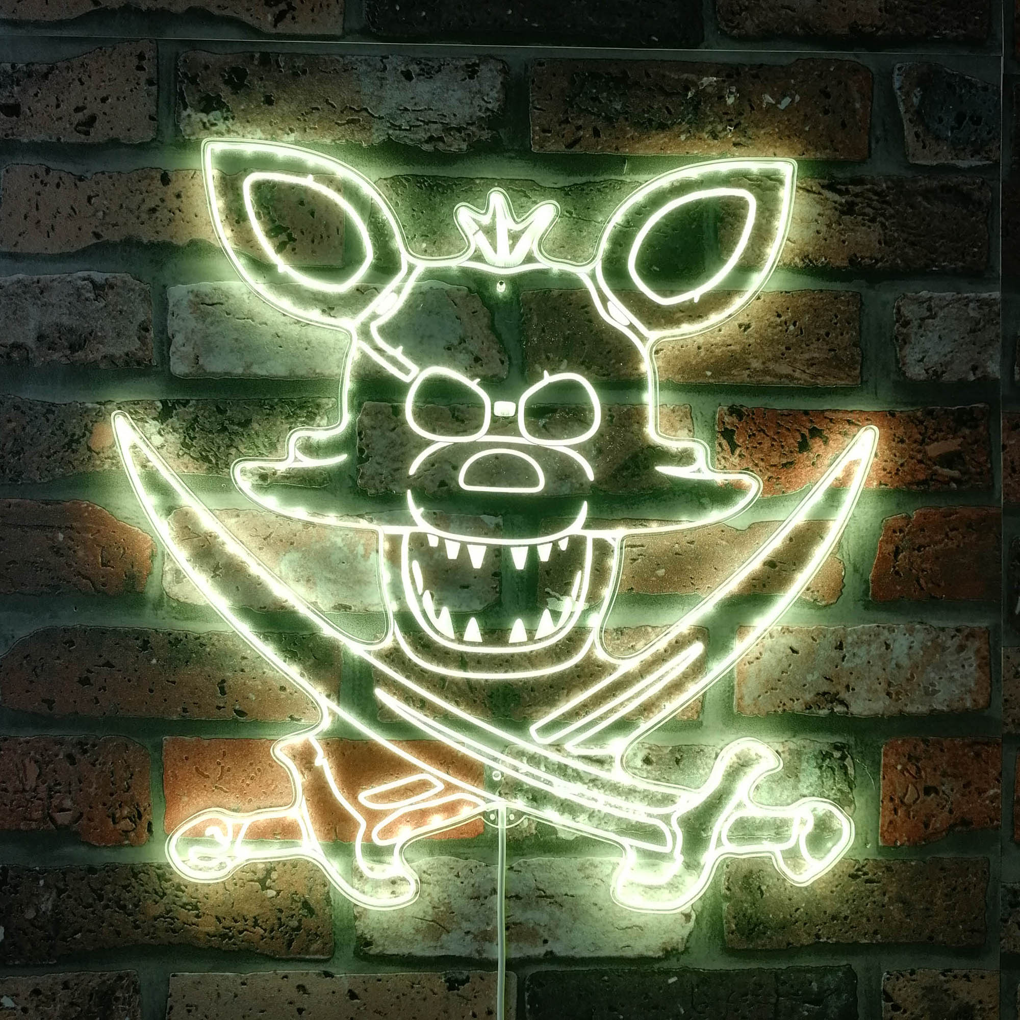 Five Nights at Freddy's Foxy Dynamic RGB Edge Lit LED Sign