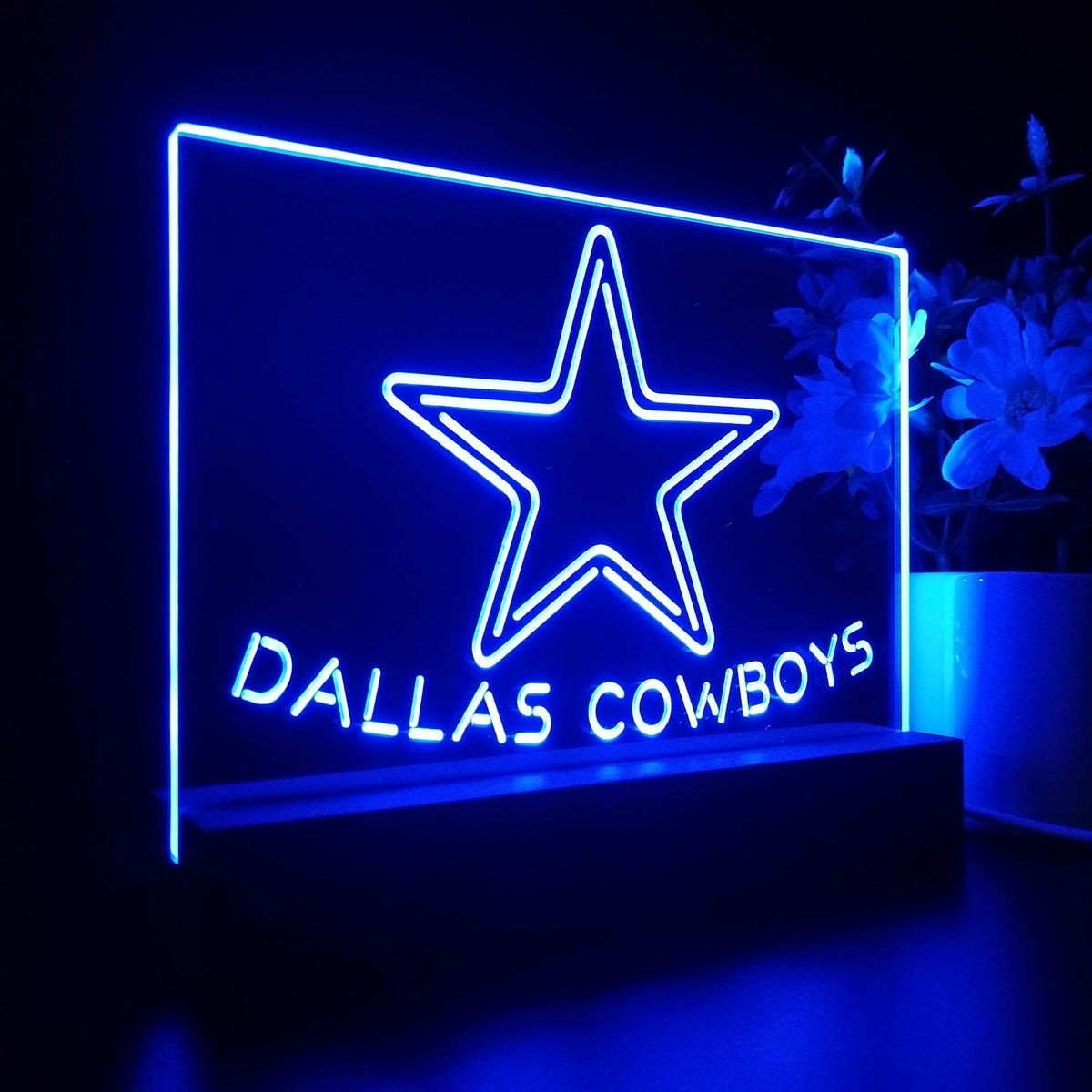 Dallas Cowboys Texas Stadium World Champions LED Neon Sign - Legacy Edition