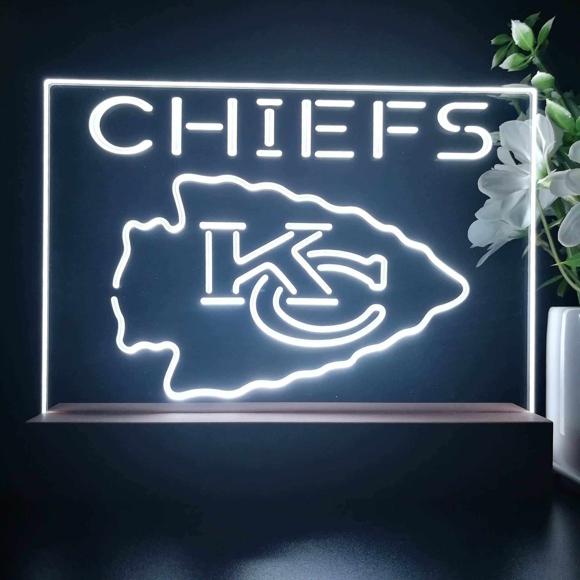 Kansas City Chiefs  Neon Sign Pub Bar Lamp