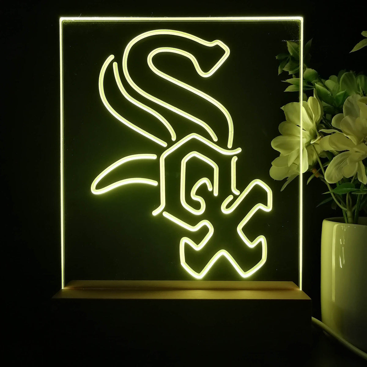 SOX Sport Logo Neon Signs Light main image 1