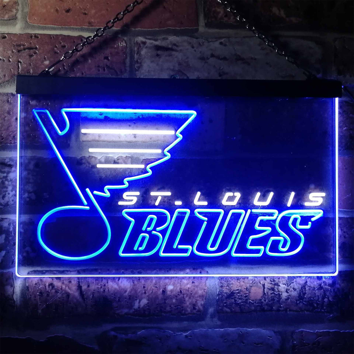 20 St. Louis Blues Light Lamp Neon Sign With HD Vivid Printing Technology