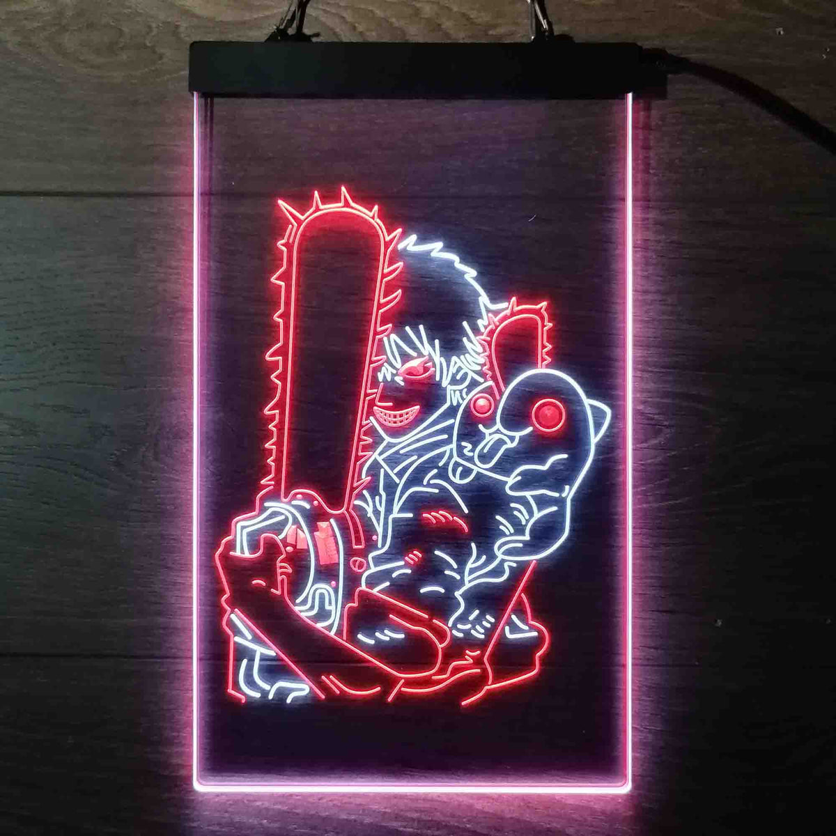 Chainsaw Man Denji and Pochita Neon Sign | Pro LED Sign