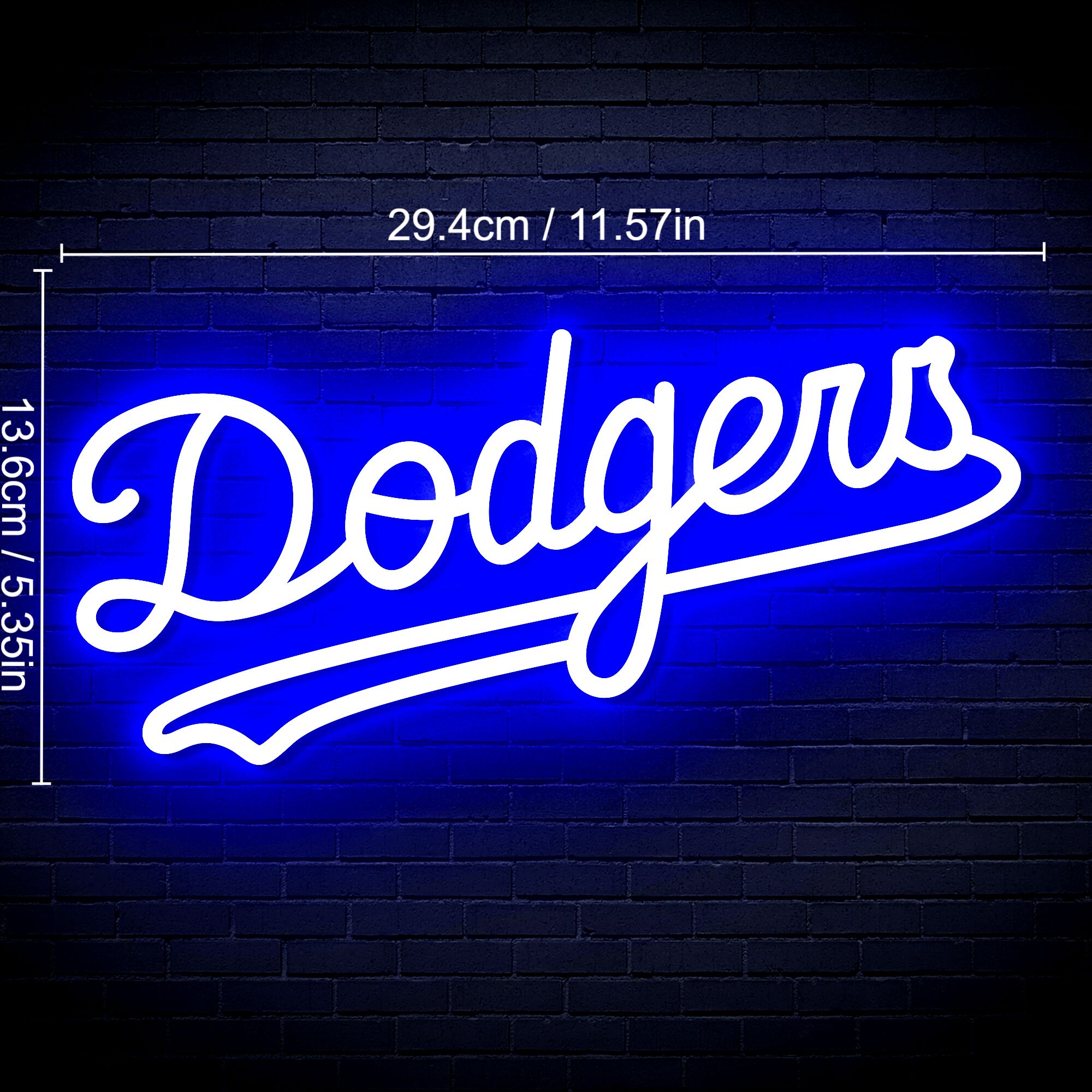Los Angeles Dodgers Neon-Like Flex LED Sign