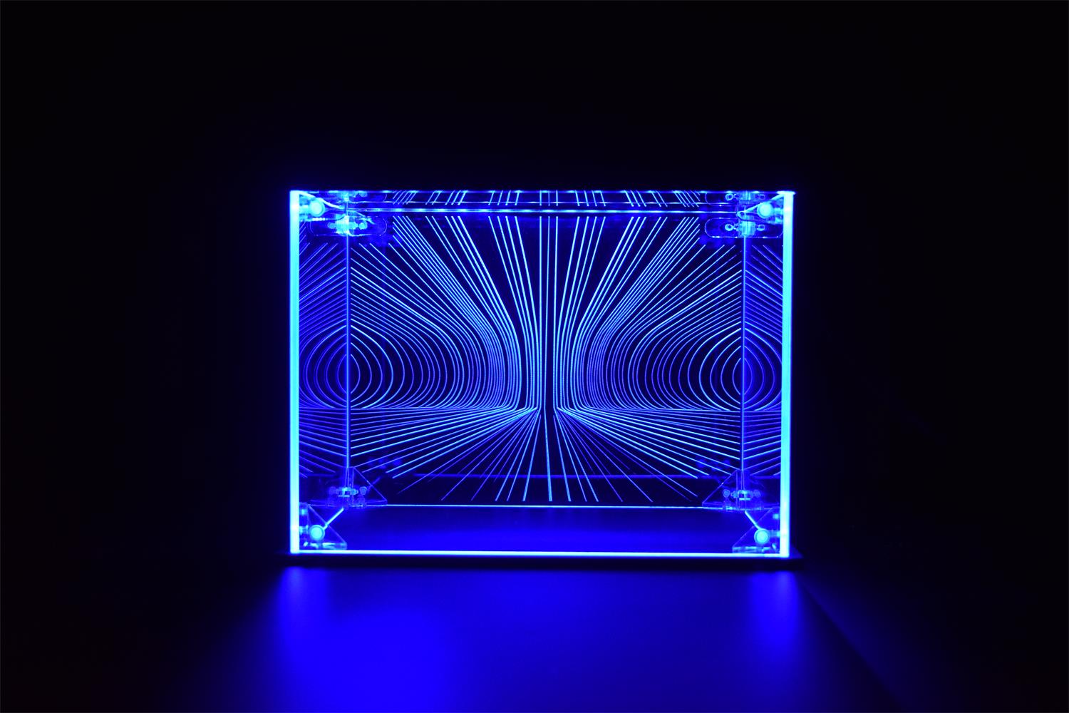 Minimalism Geometric Art LED Display Case