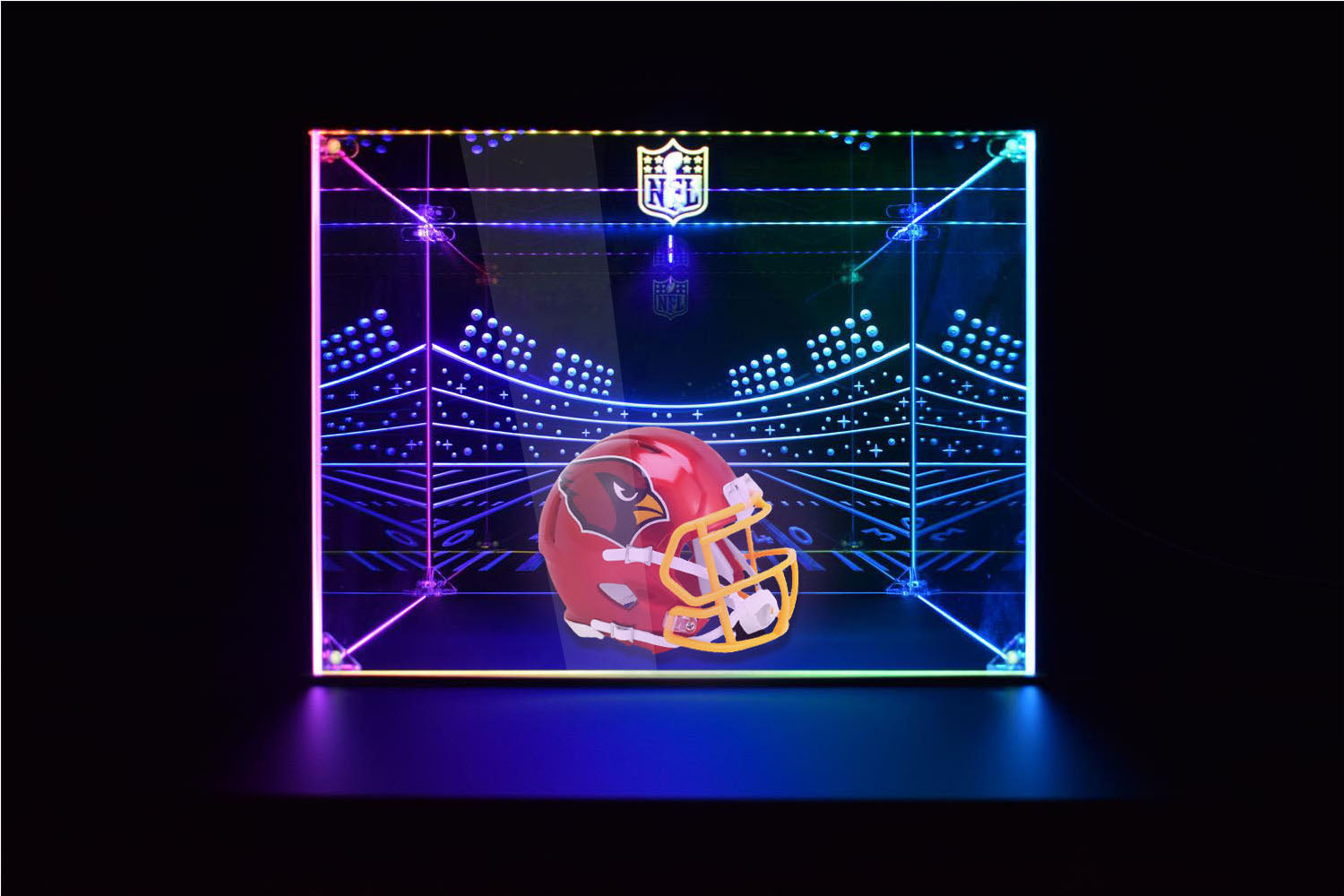 NFL Teams Memorabilia Collectibles Display
