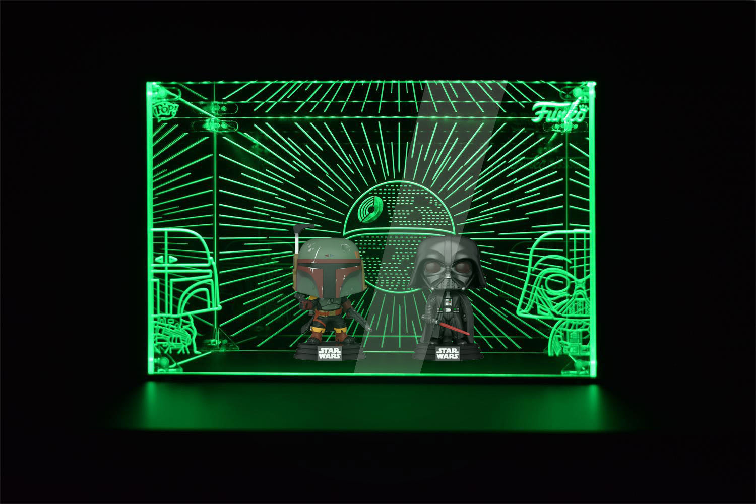 Custom Funko Pop Star Wars Figures Toy LED Display Case