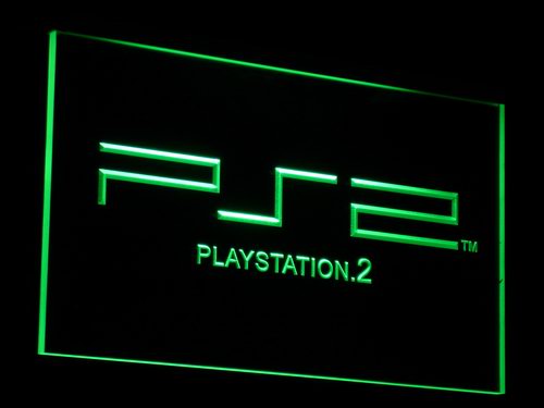 Playstation PS2 Neon Light LED Sign