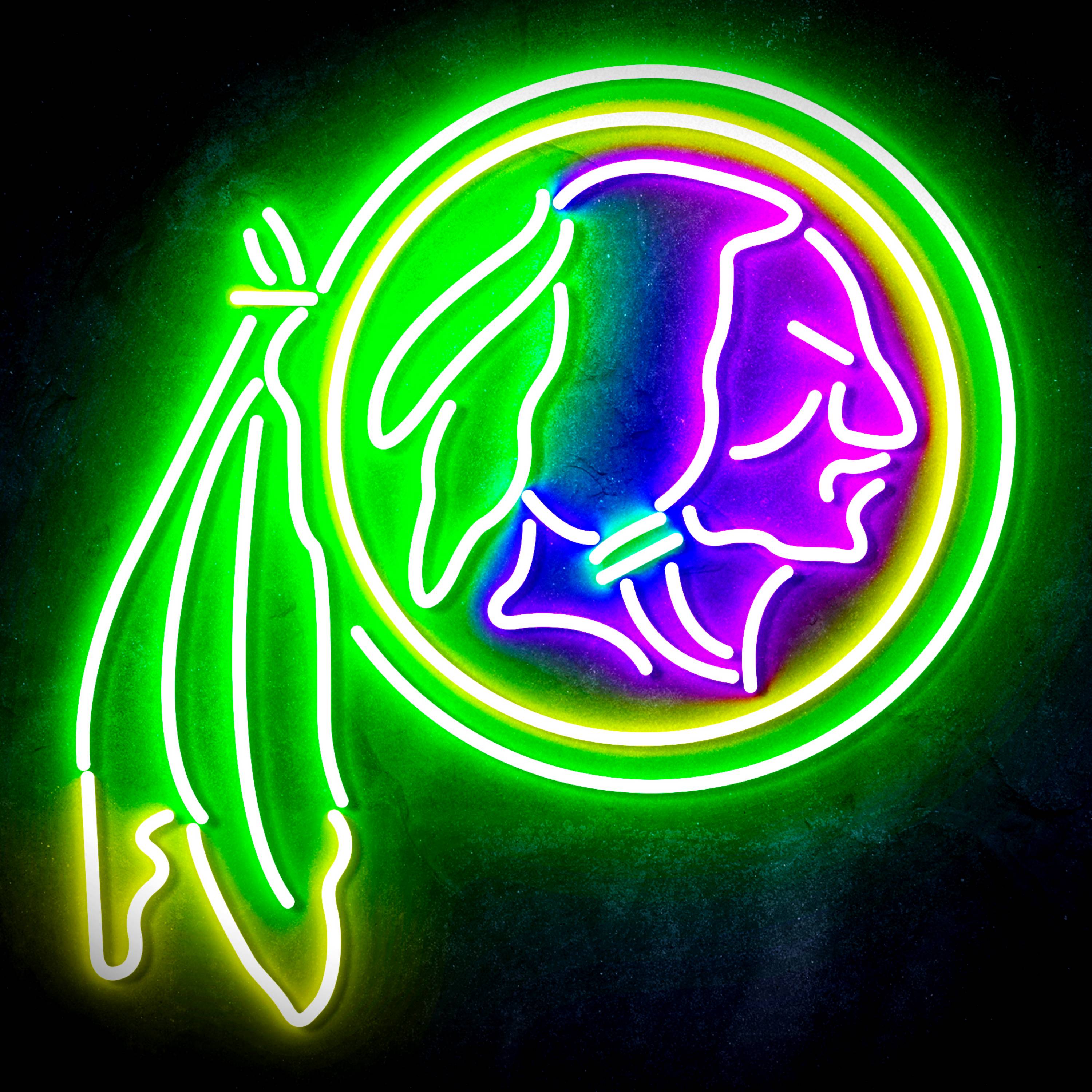 Washington Commander Team Flex Neon-like LED Sign