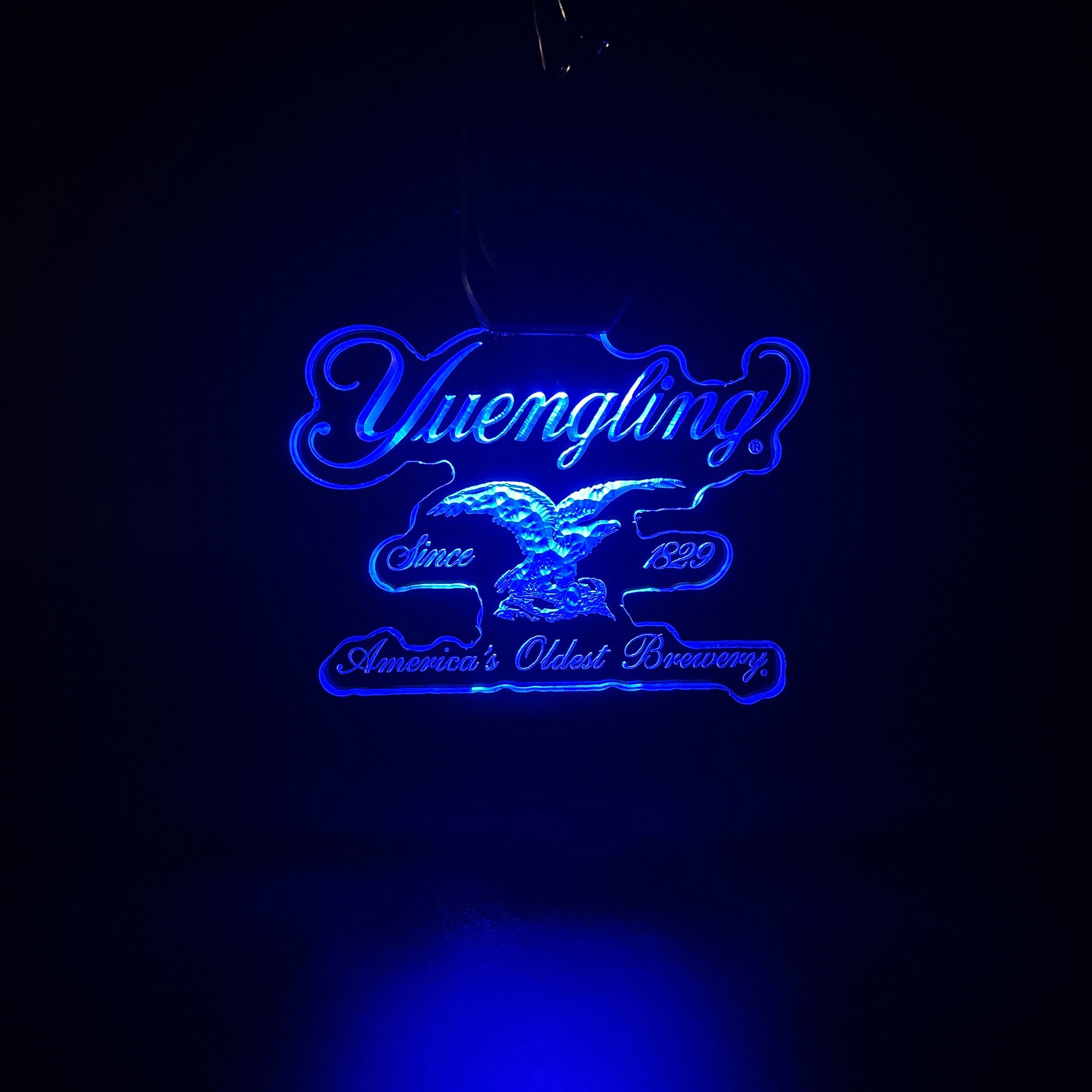 Yuengling LED Light Acrylic Keychain