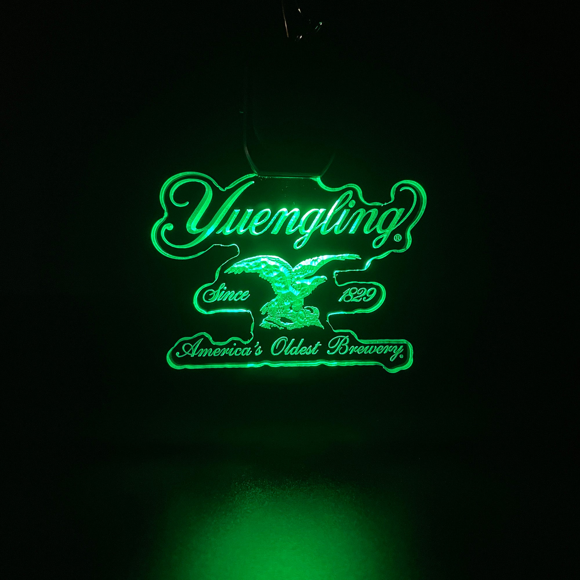 Yuengling LED Light Acrylic Keychain