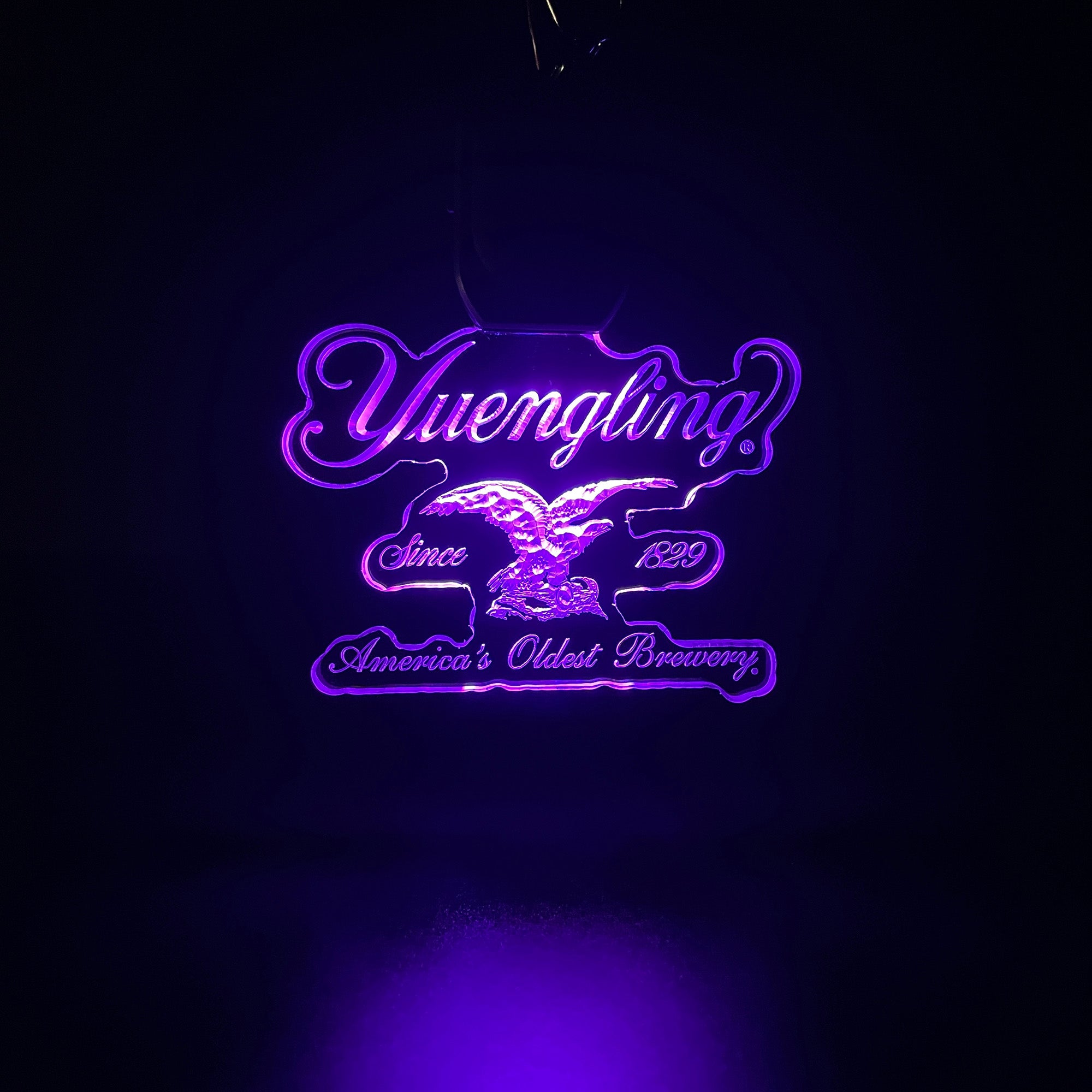 Yuengling LED Light Acrylic Keychain