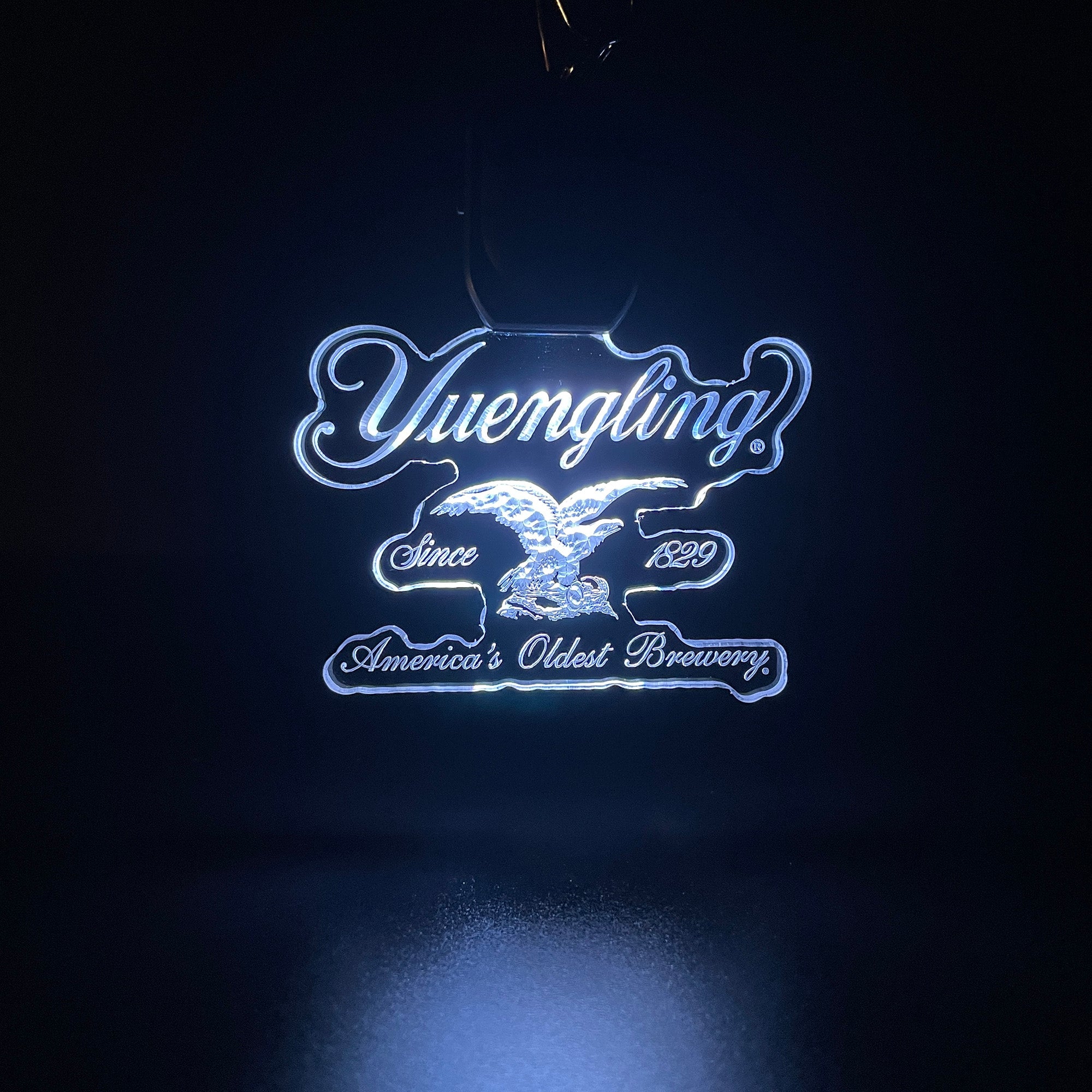 Yuengling LED Light Acrylic Keychain