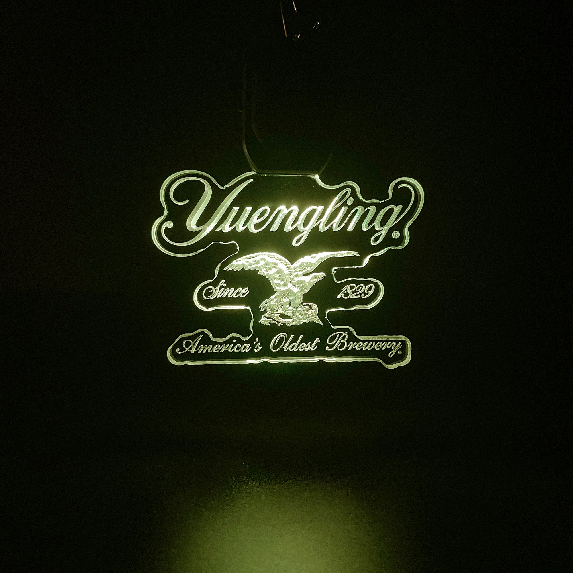 Yuengling LED Light Acrylic Keychain