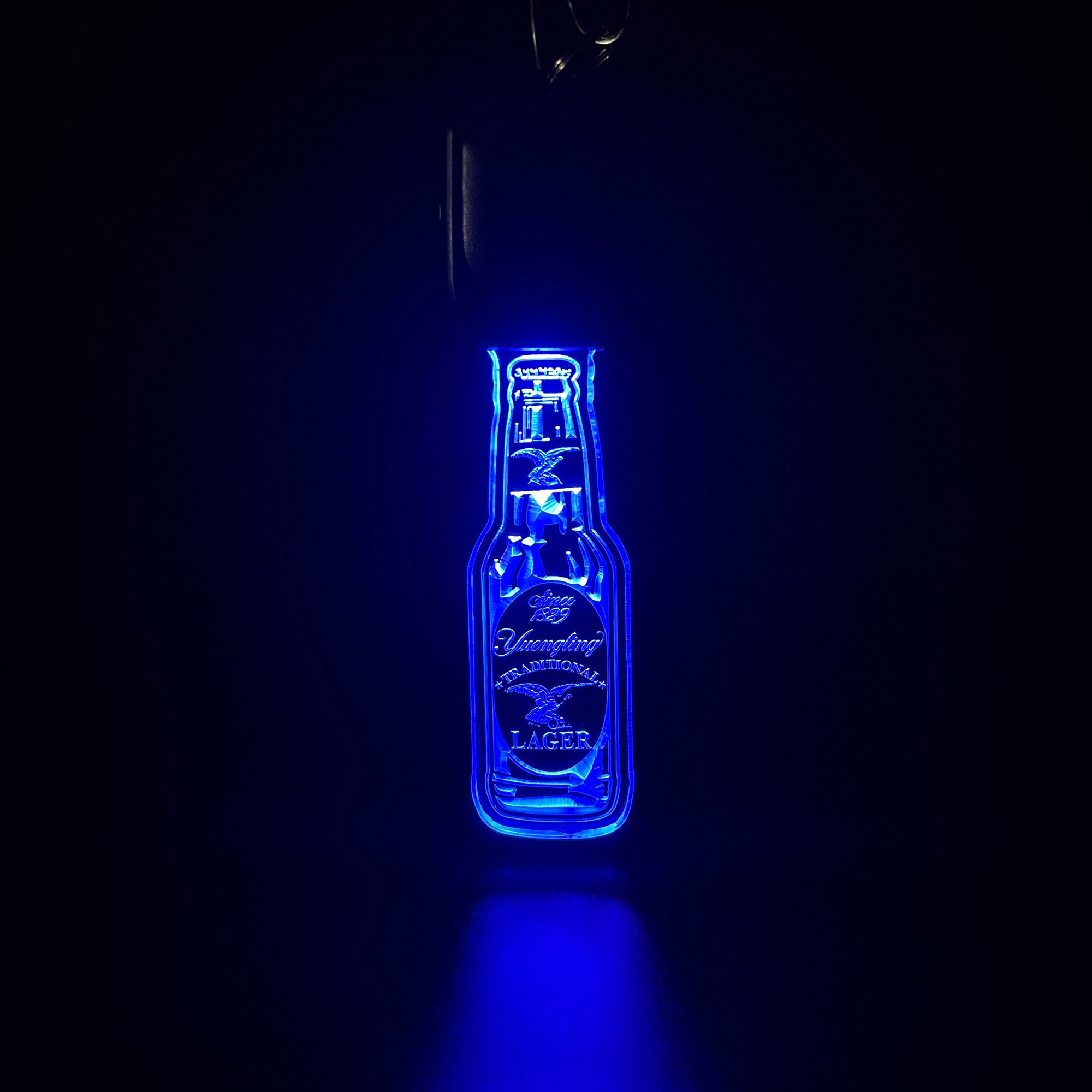 Yuengling Lager LED Light Acrylic Keychain