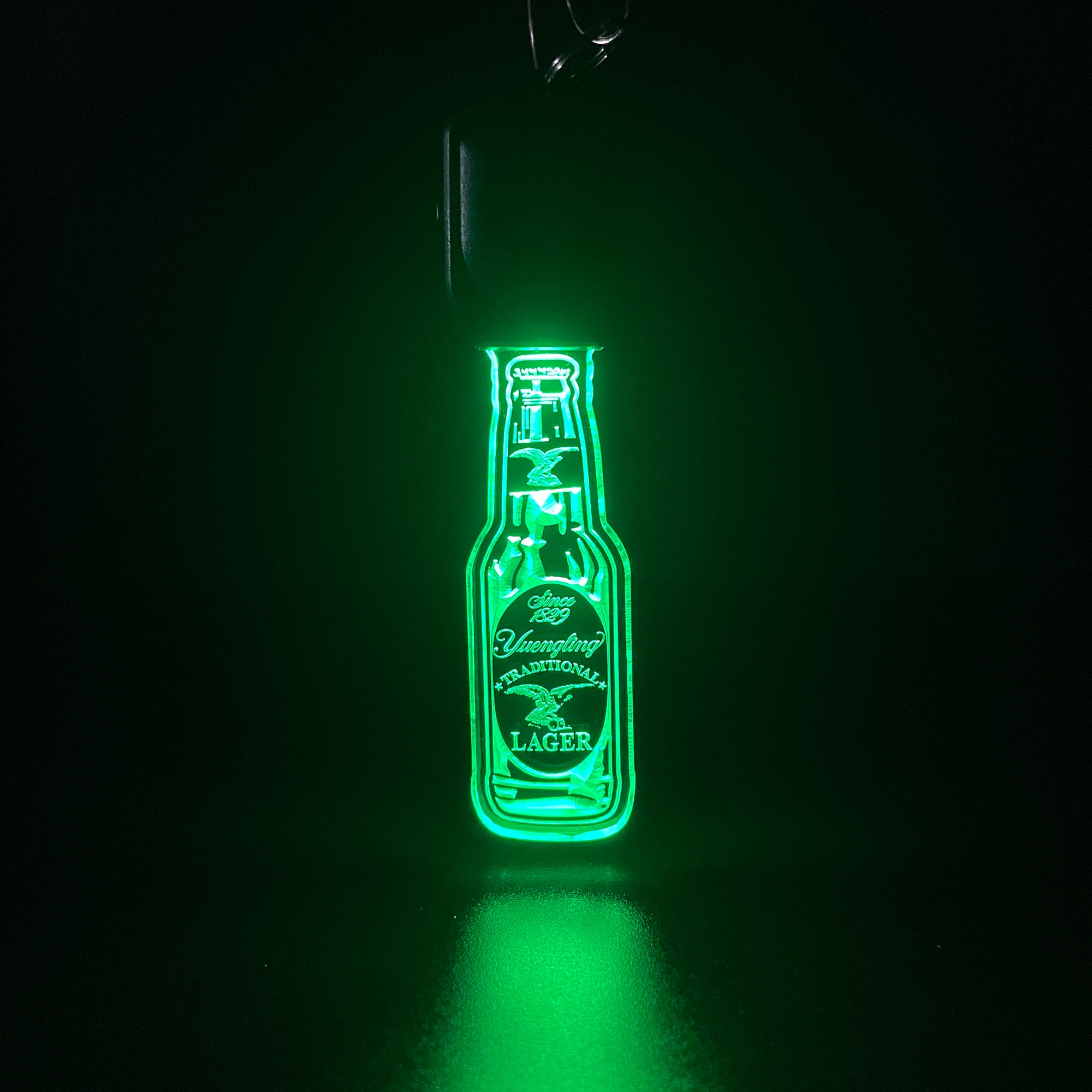 Yuengling Lager LED Light Acrylic Keychain