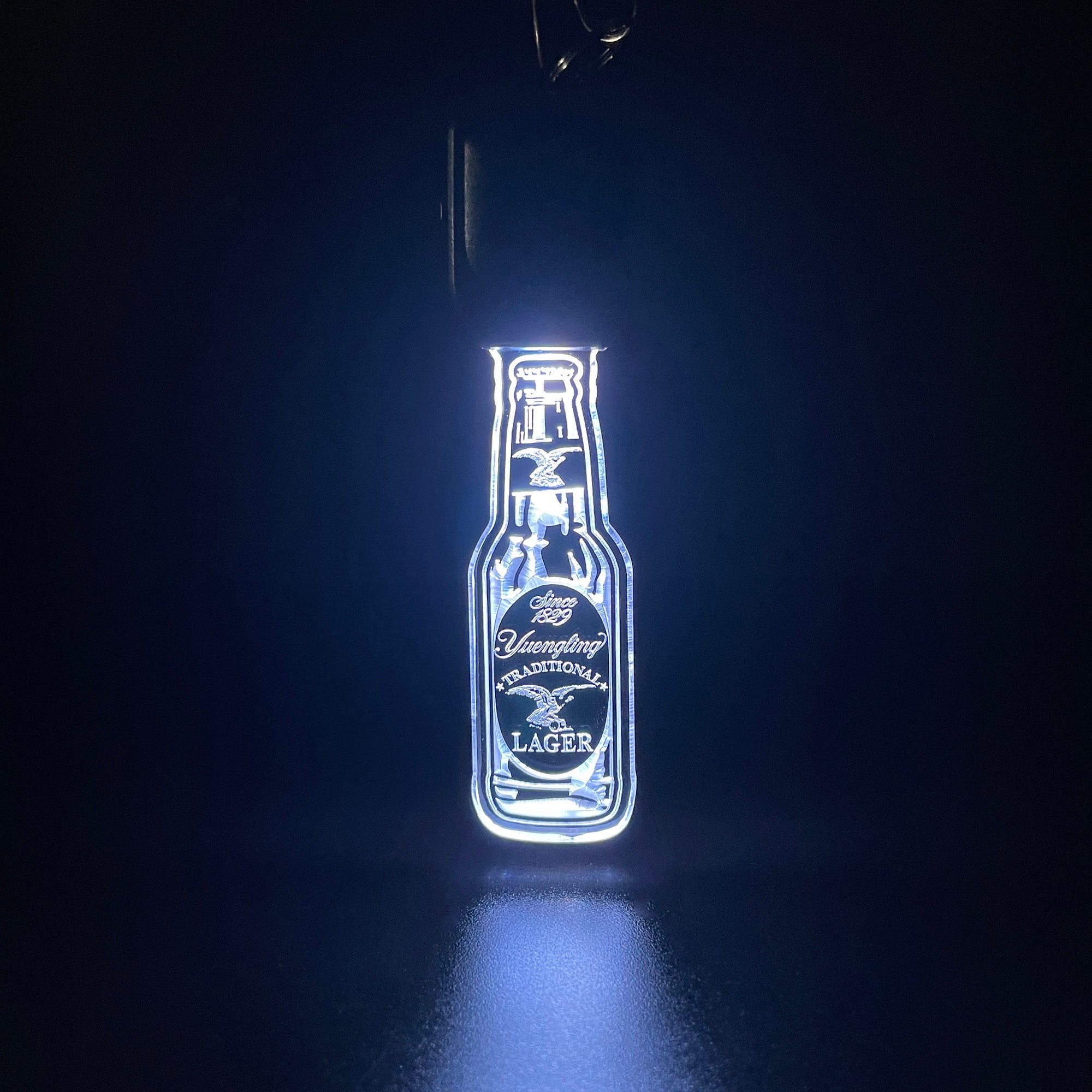 Yuengling Lager LED Light Acrylic Keychain