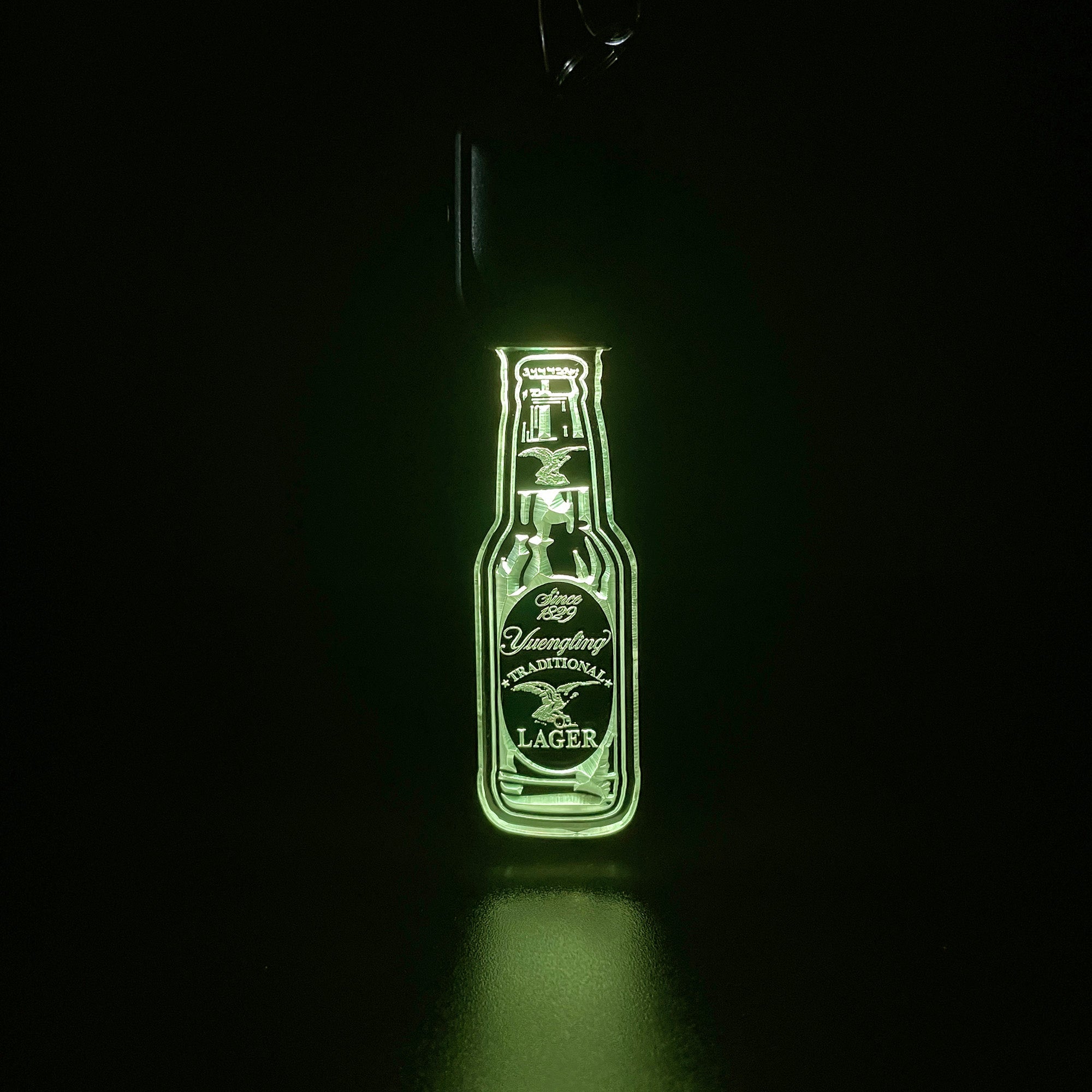 Yuengling Lager LED Light Acrylic Keychain
