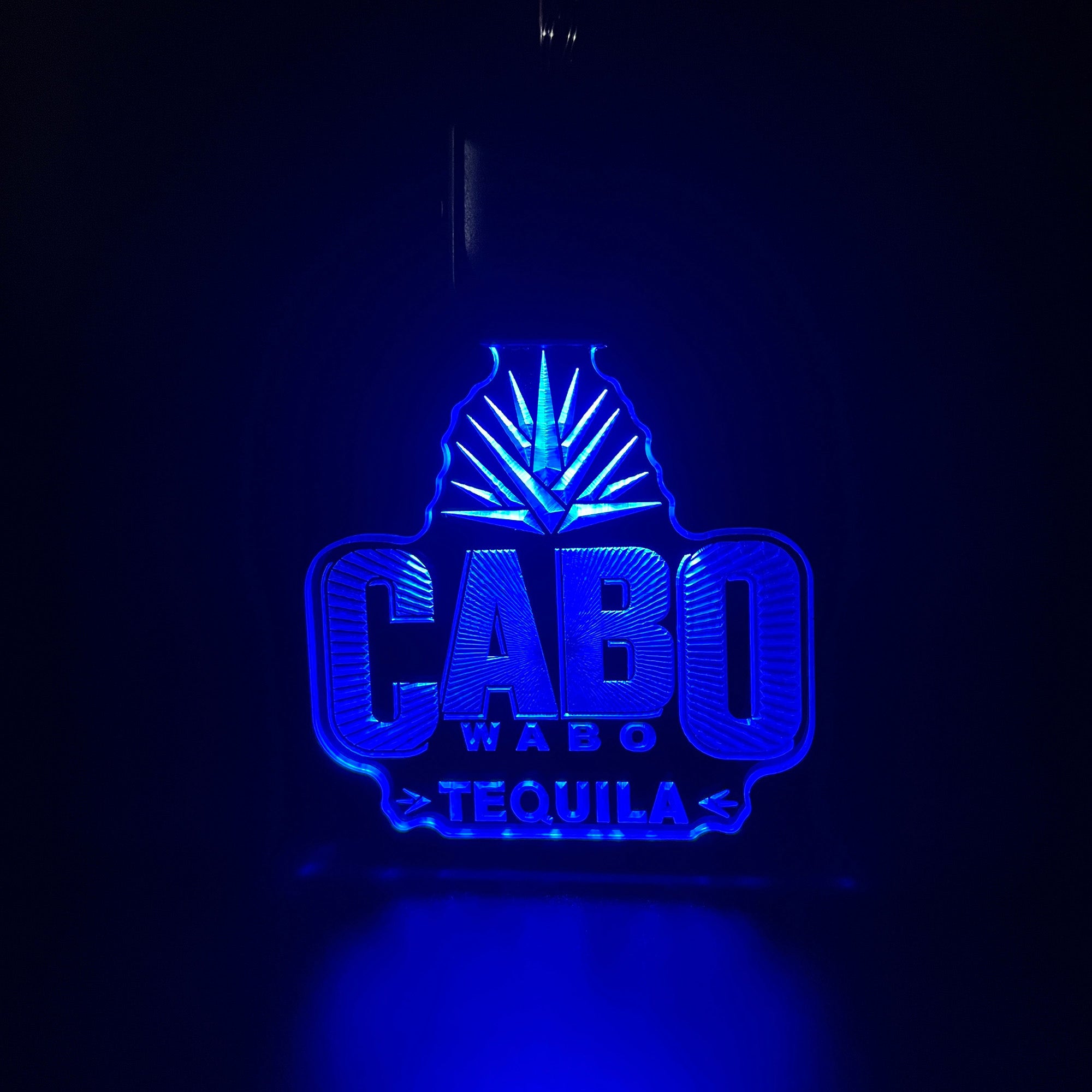 Cabo Tequila LED Light Acrylic Keychain