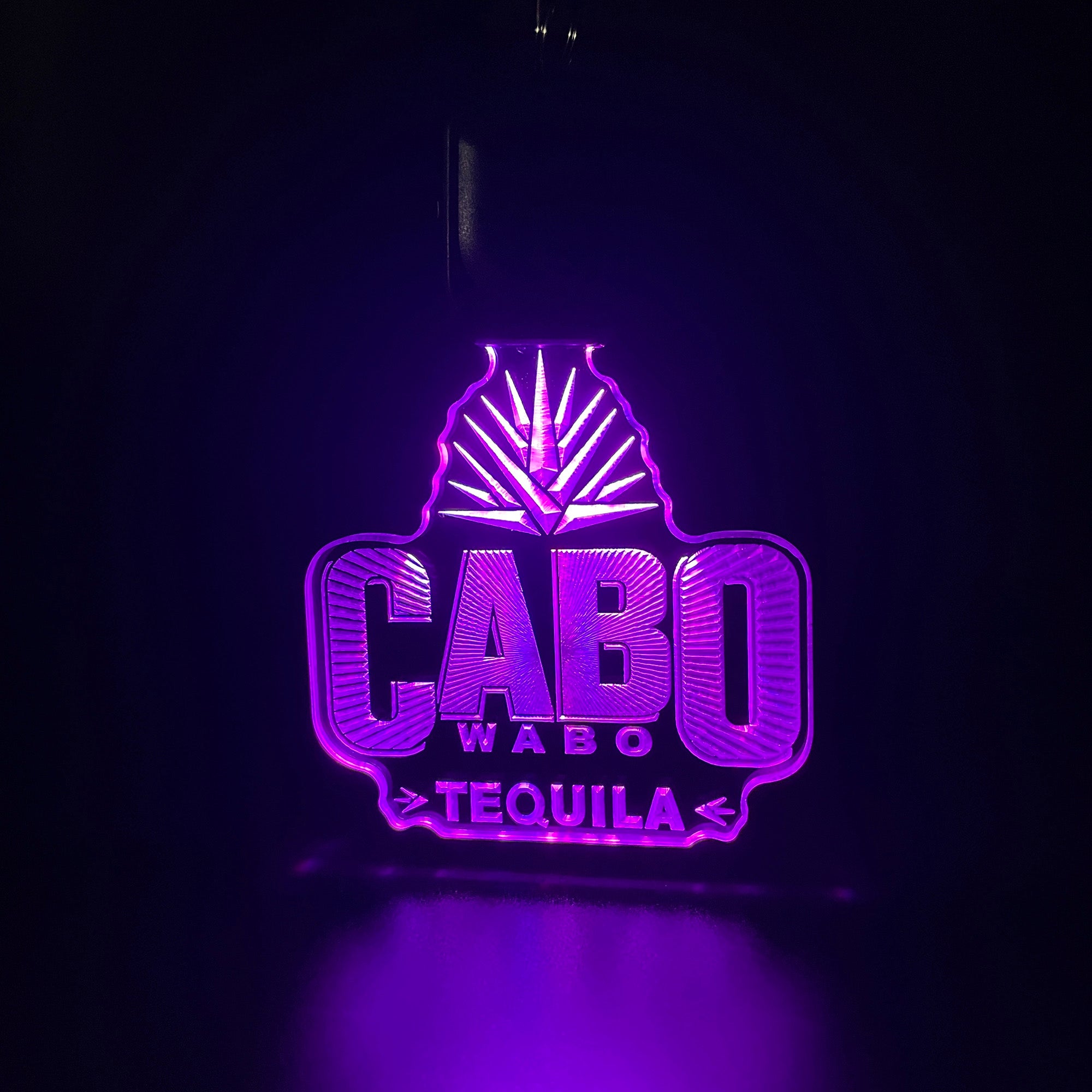 Cabo Tequila LED Light Acrylic Keychain