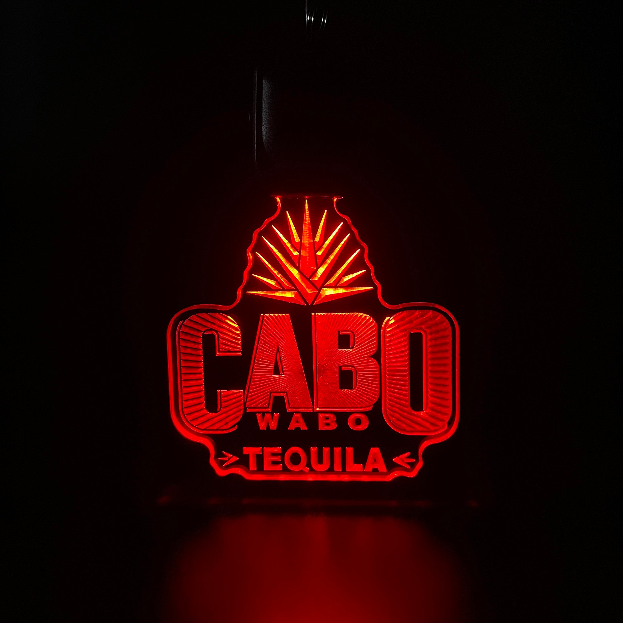 Cabo Tequila LED Light Acrylic Keychain