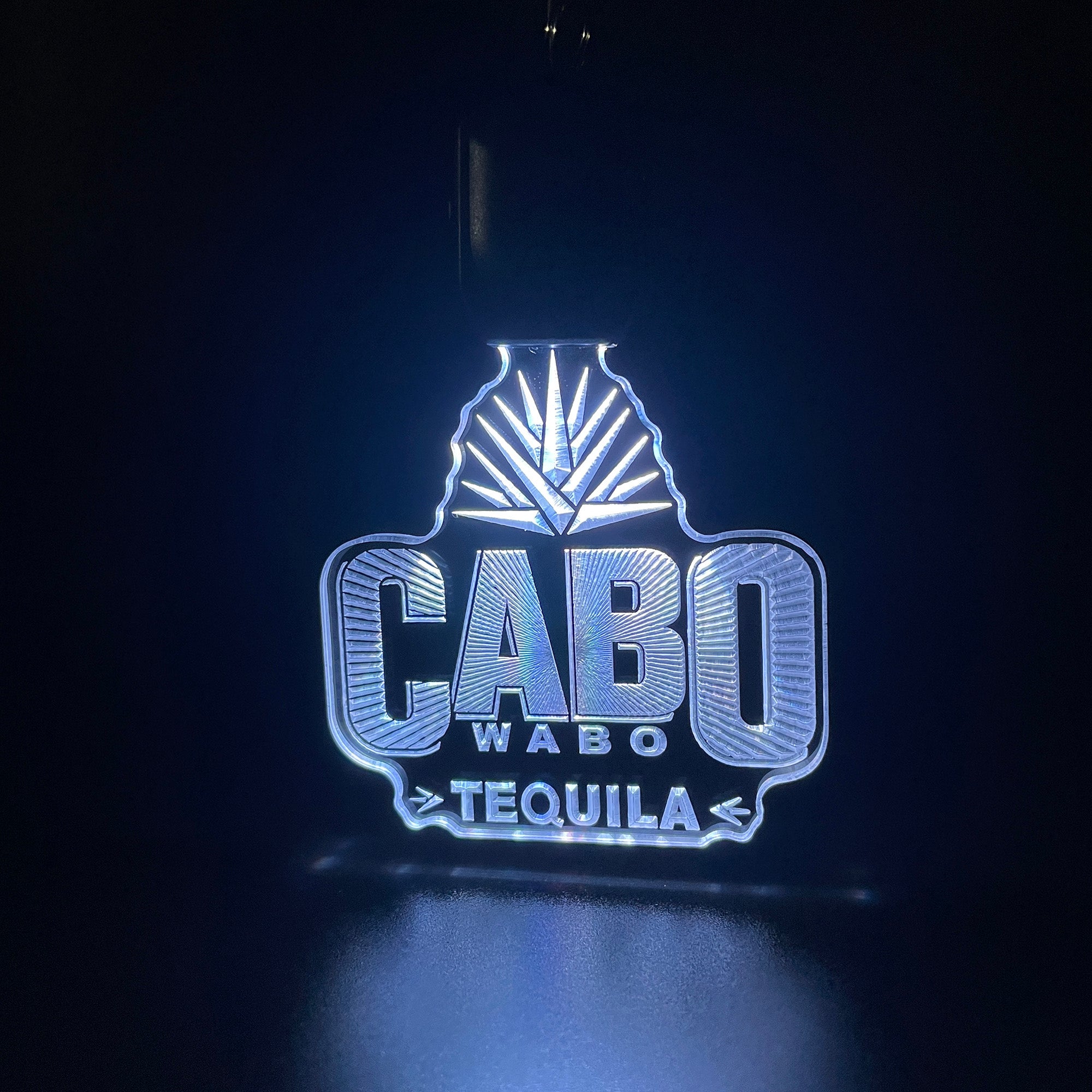 Cabo Tequila LED Light Acrylic Keychain