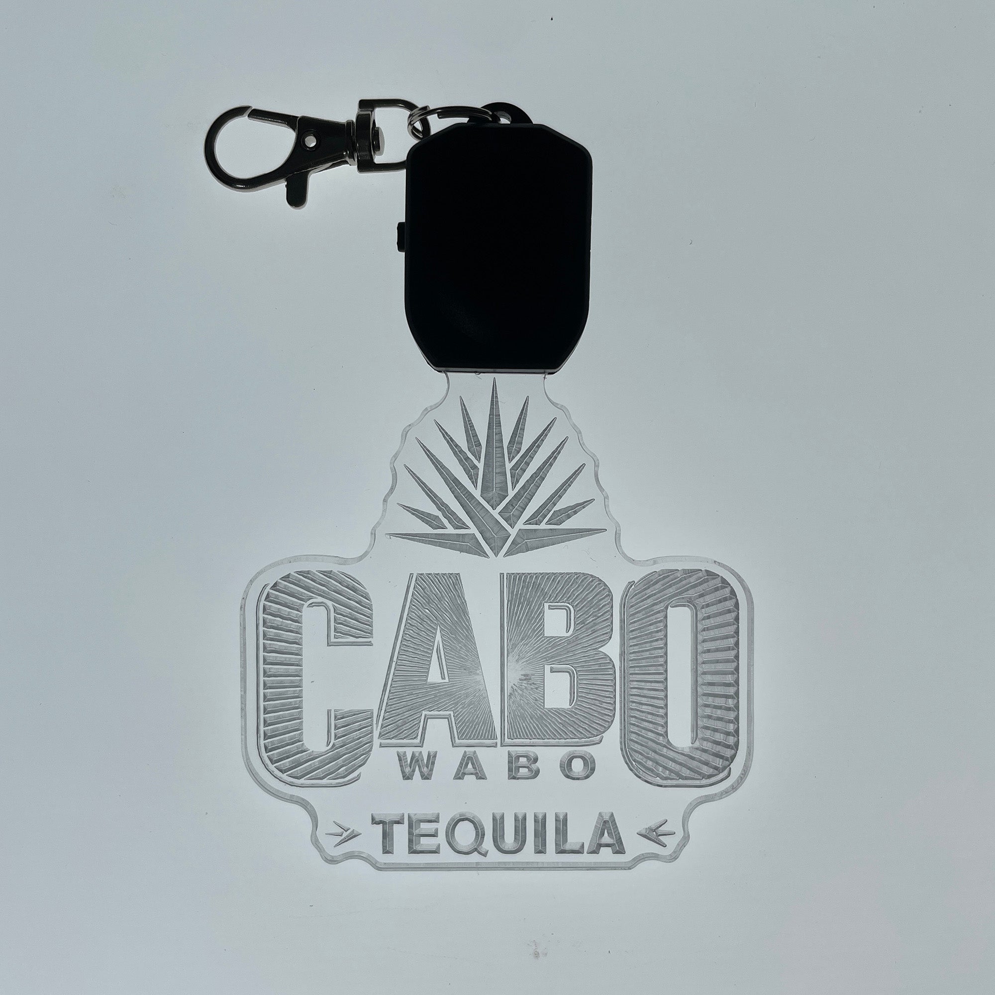 Cabo Tequila LED Light Acrylic Keychain