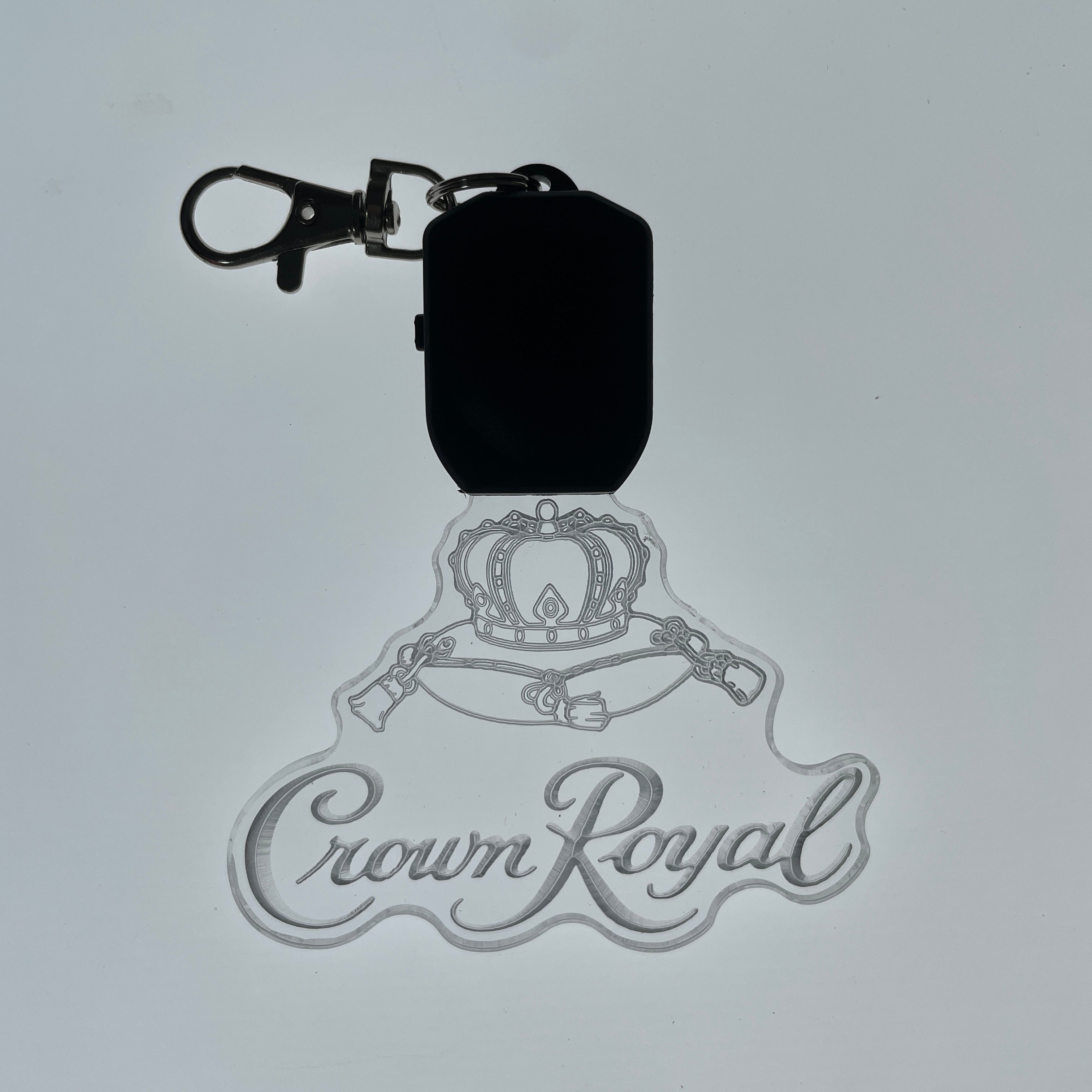Crown Royal LED Light Acrylic Keychain