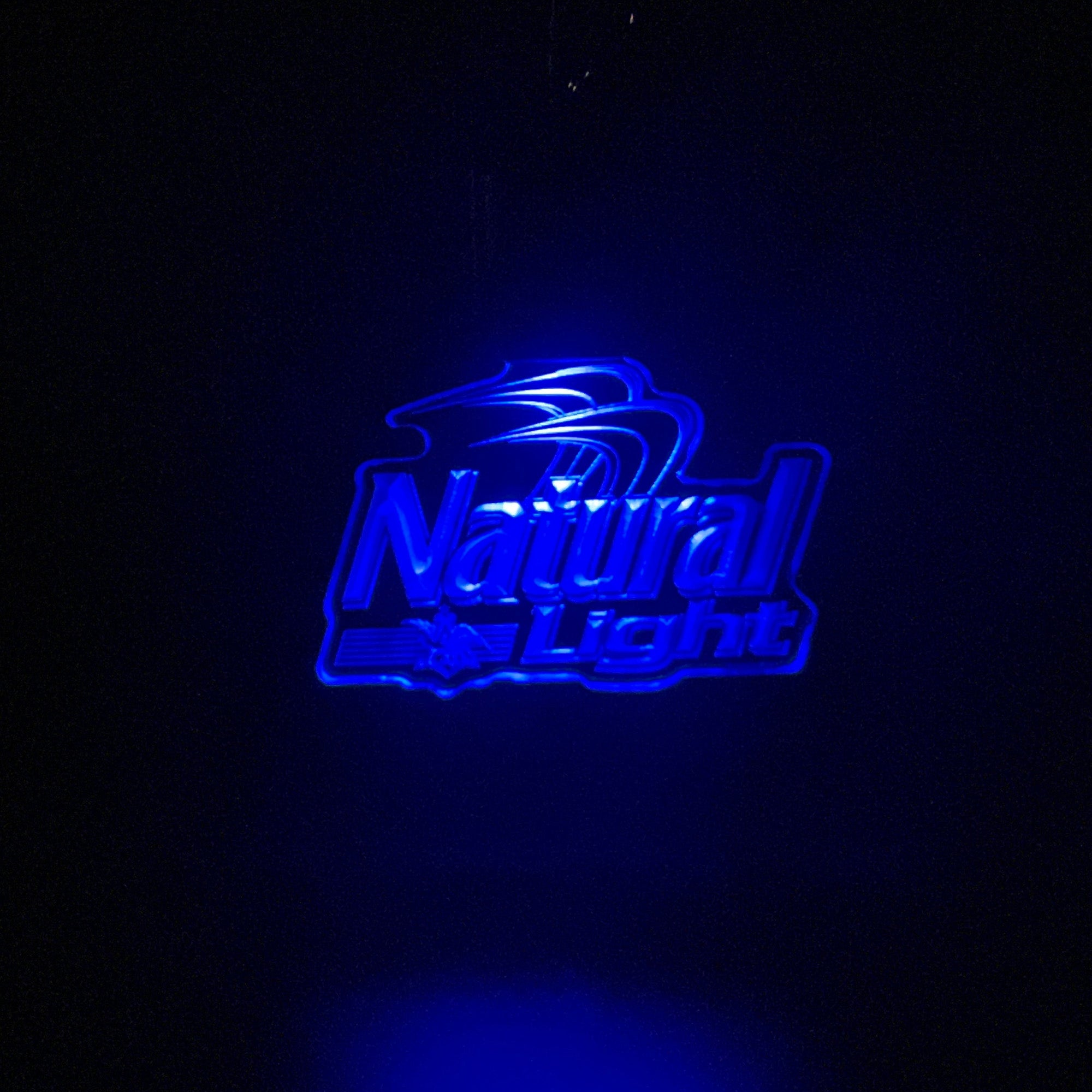 Natural Light LED Light Acrylic Keychain