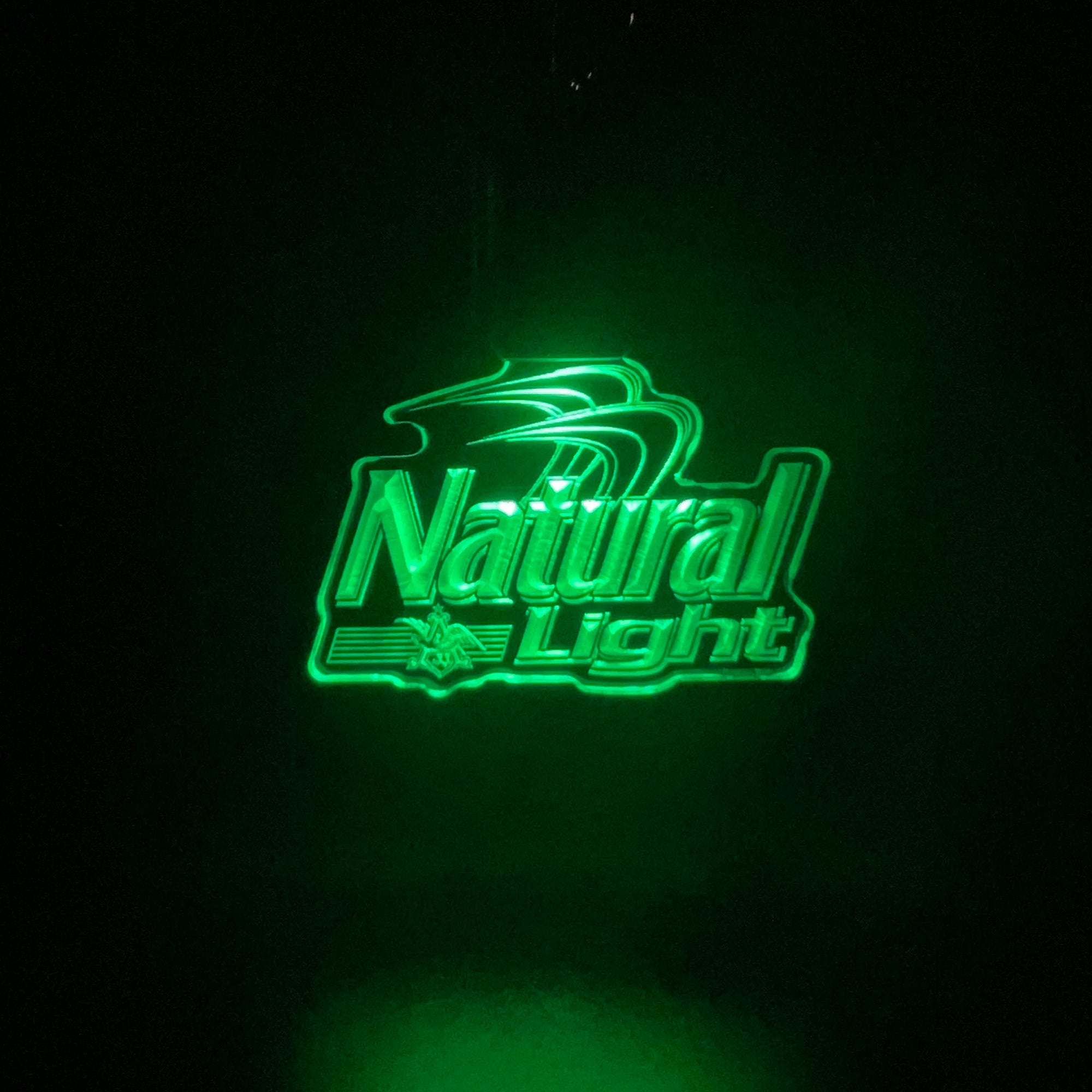 Natural Light LED Light Acrylic Keychain
