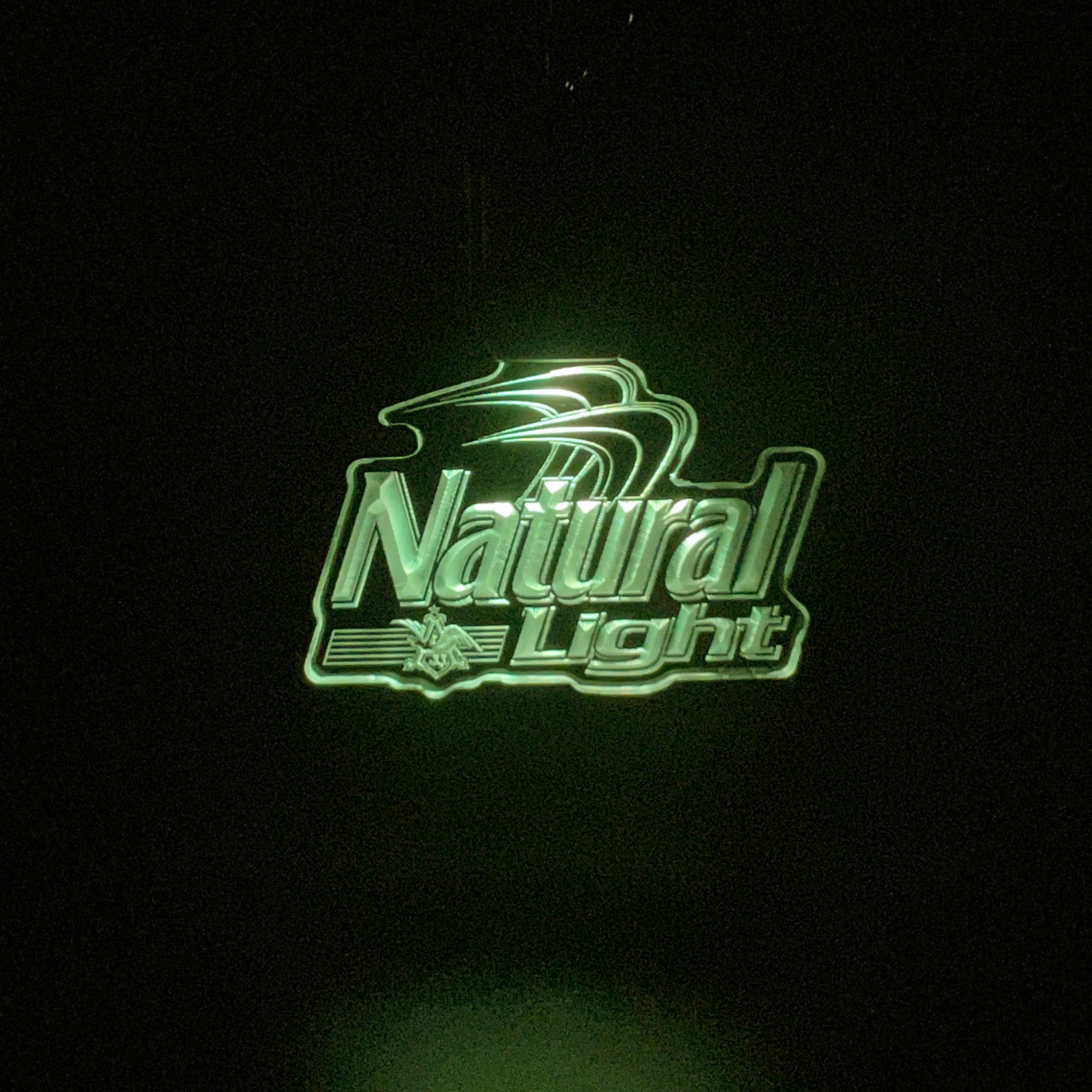 Natural Light LED Light Acrylic Keychain