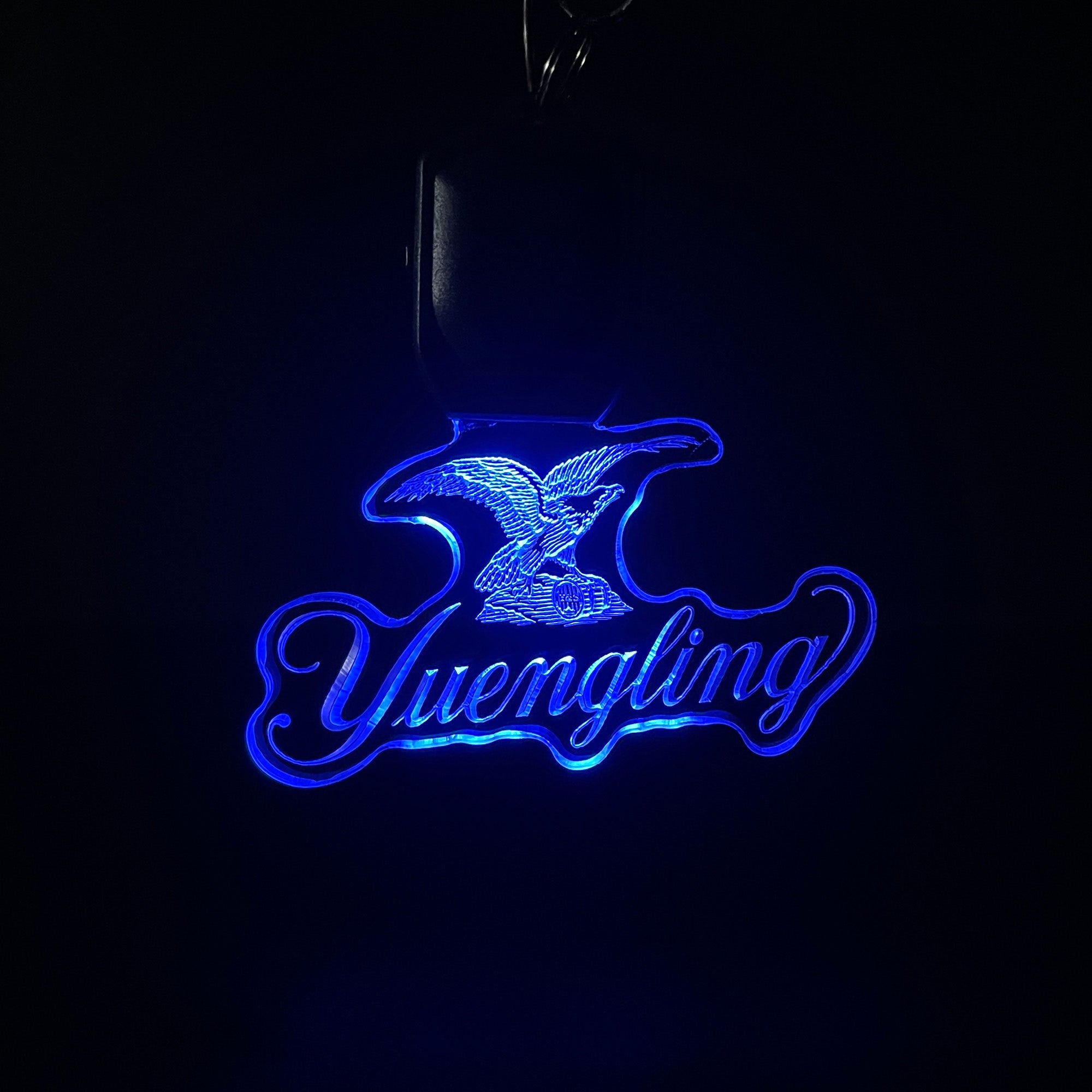 Yuengling Eagle LED Light Acrylic Keychain