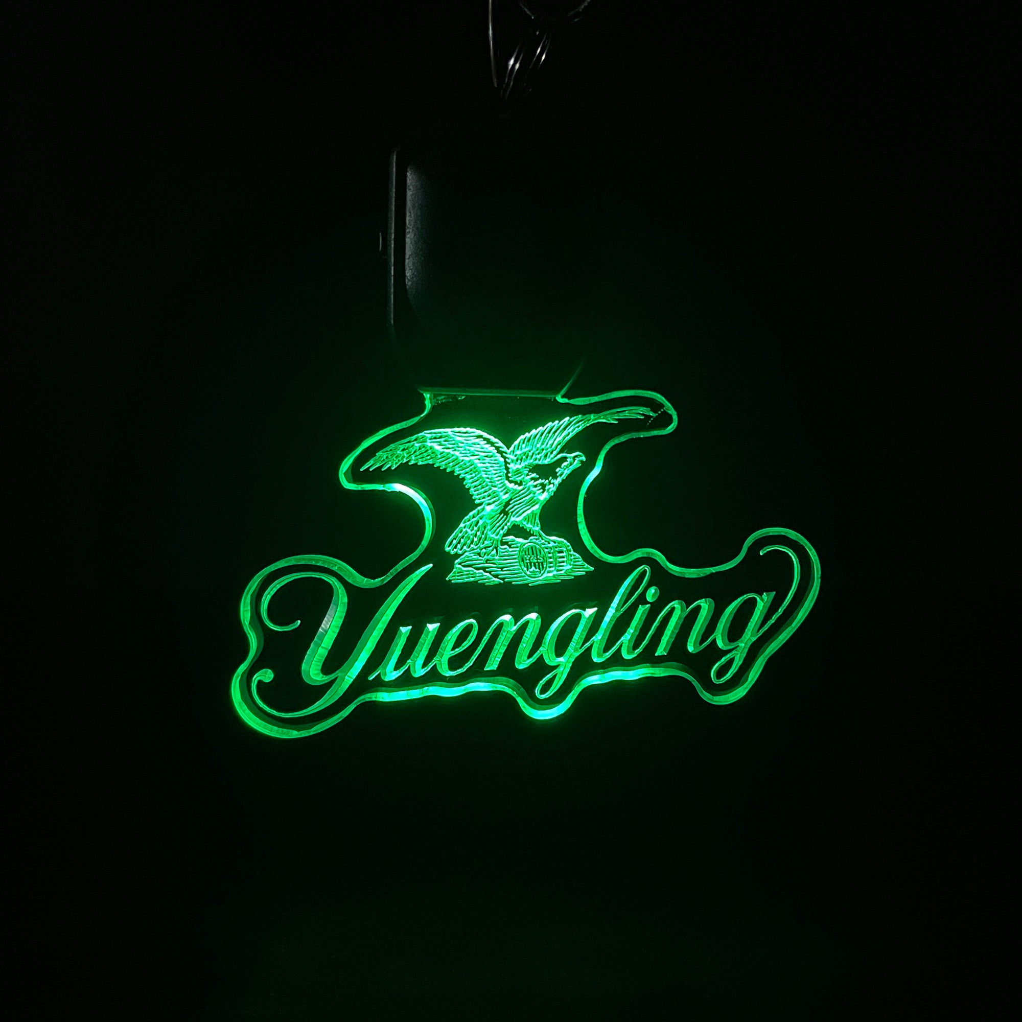 Yuengling Eagle LED Light Acrylic Keychain