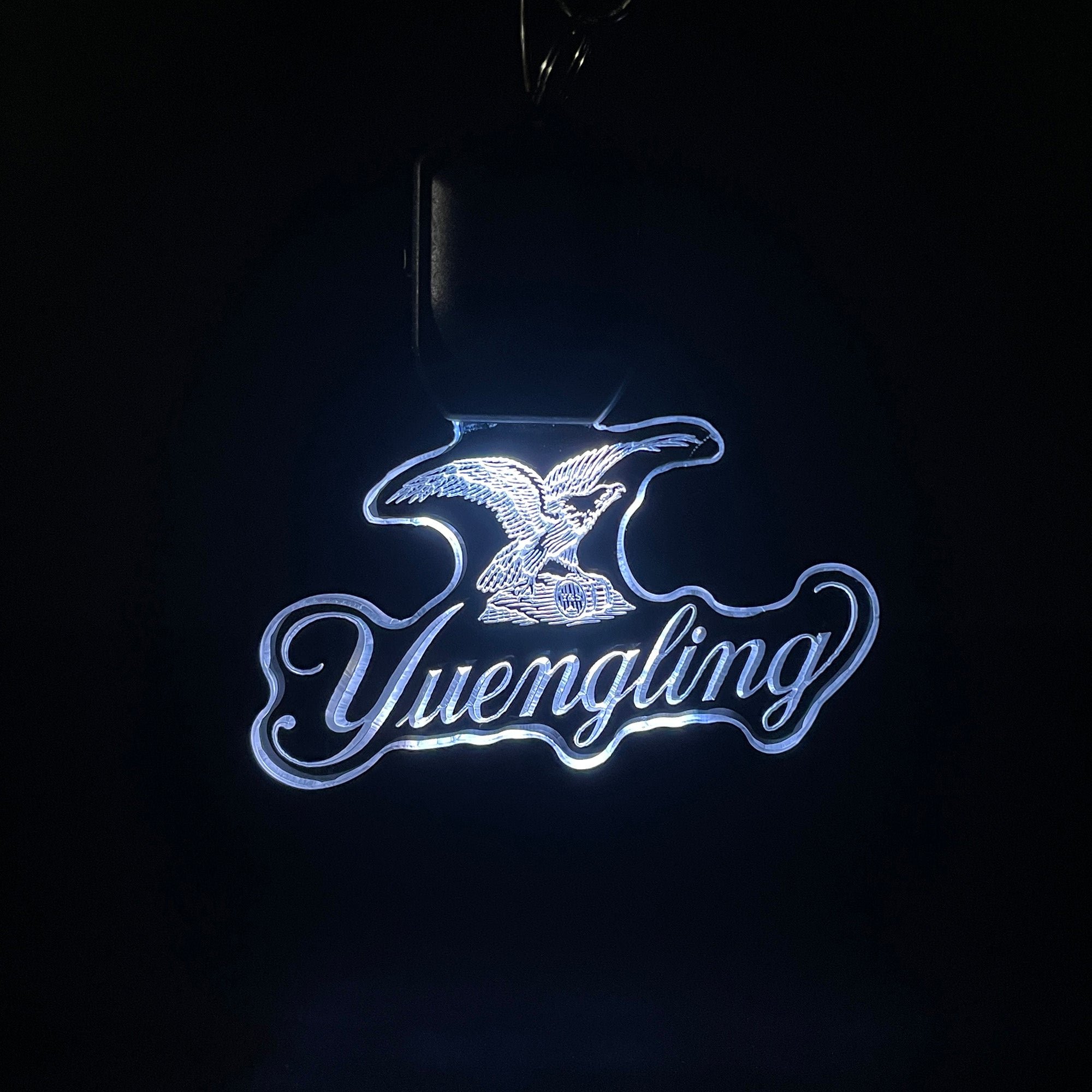 Yuengling Eagle LED Light Acrylic Keychain