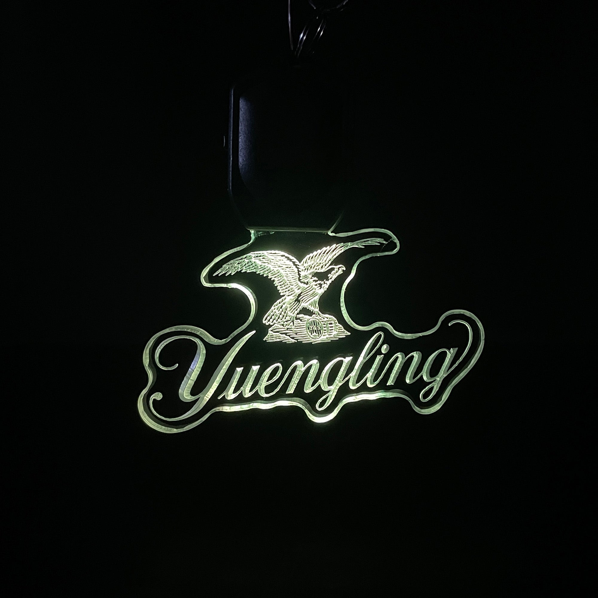 Yuengling Eagle LED Light Acrylic Keychain
