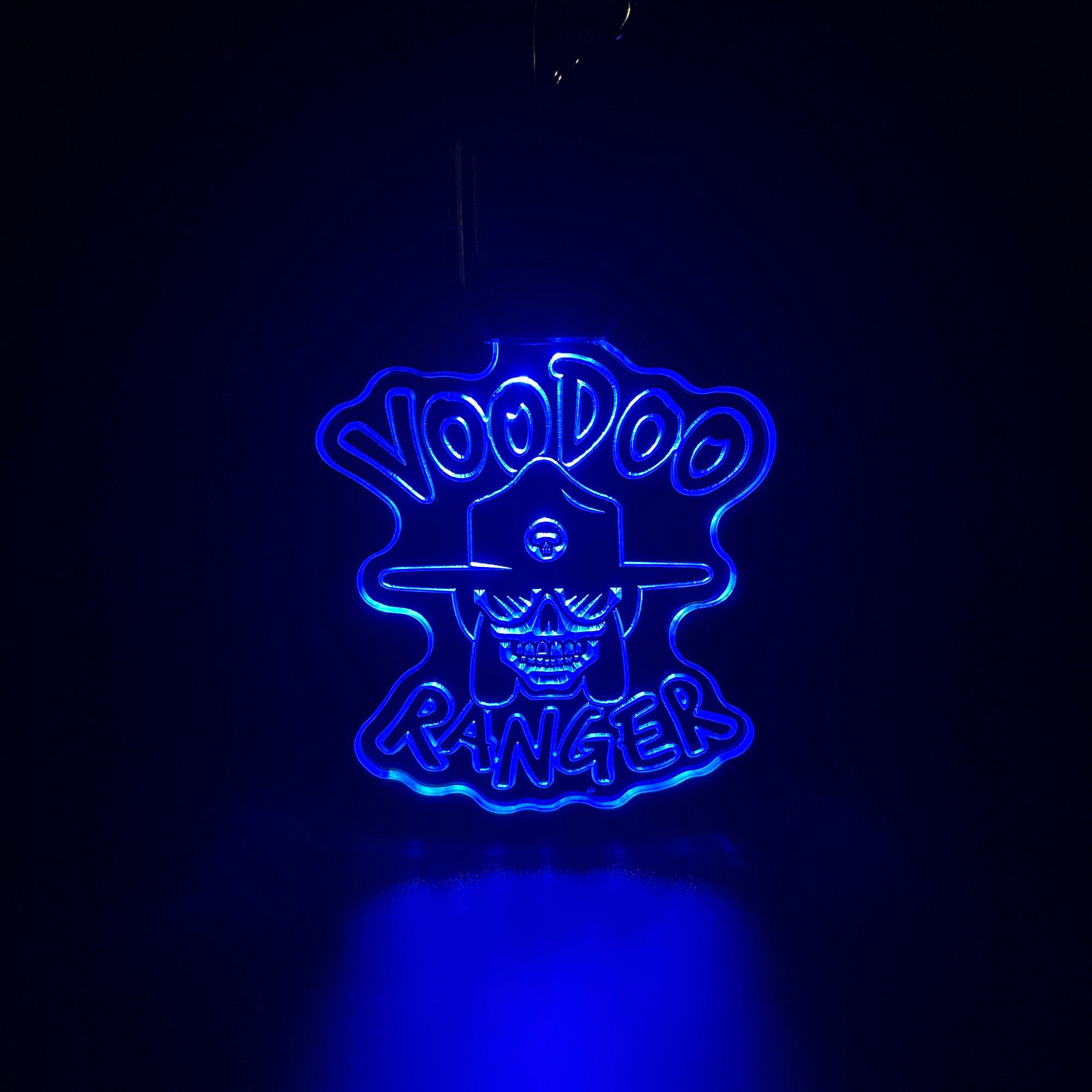 Voodoo Ranger LED Light Acrylic Keychain