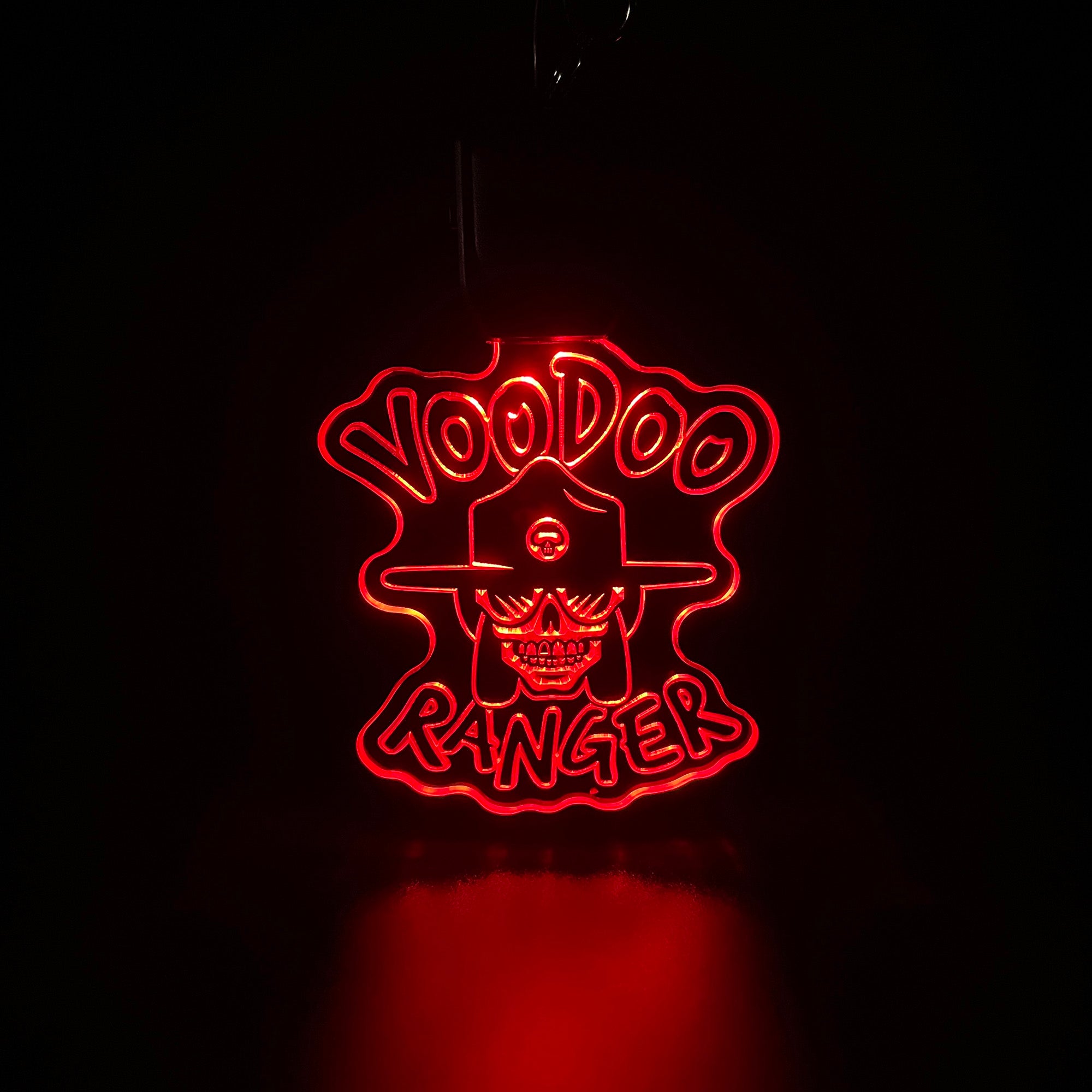 Voodoo Ranger LED Light Acrylic Keychain