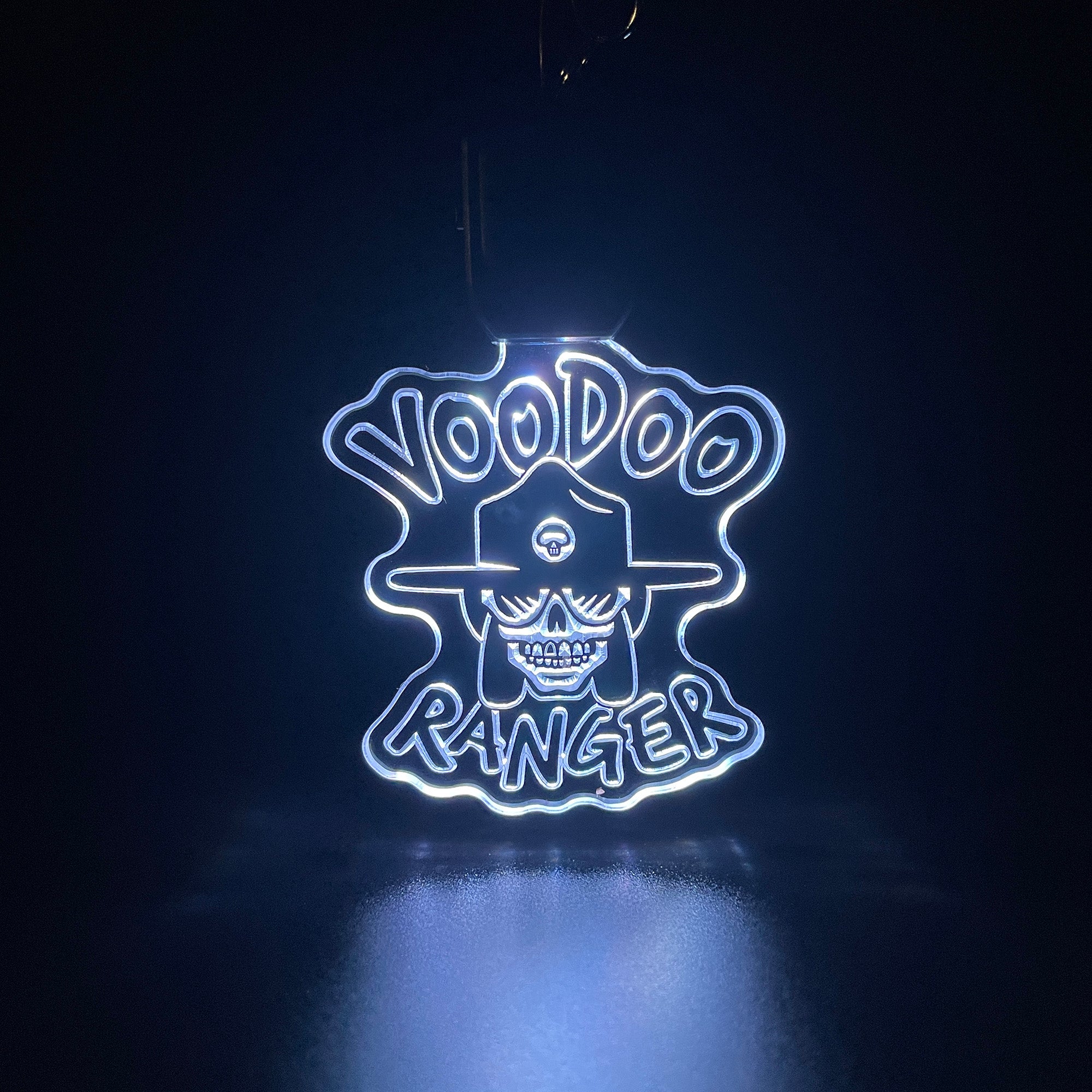 Voodoo Ranger LED Light Acrylic Keychain