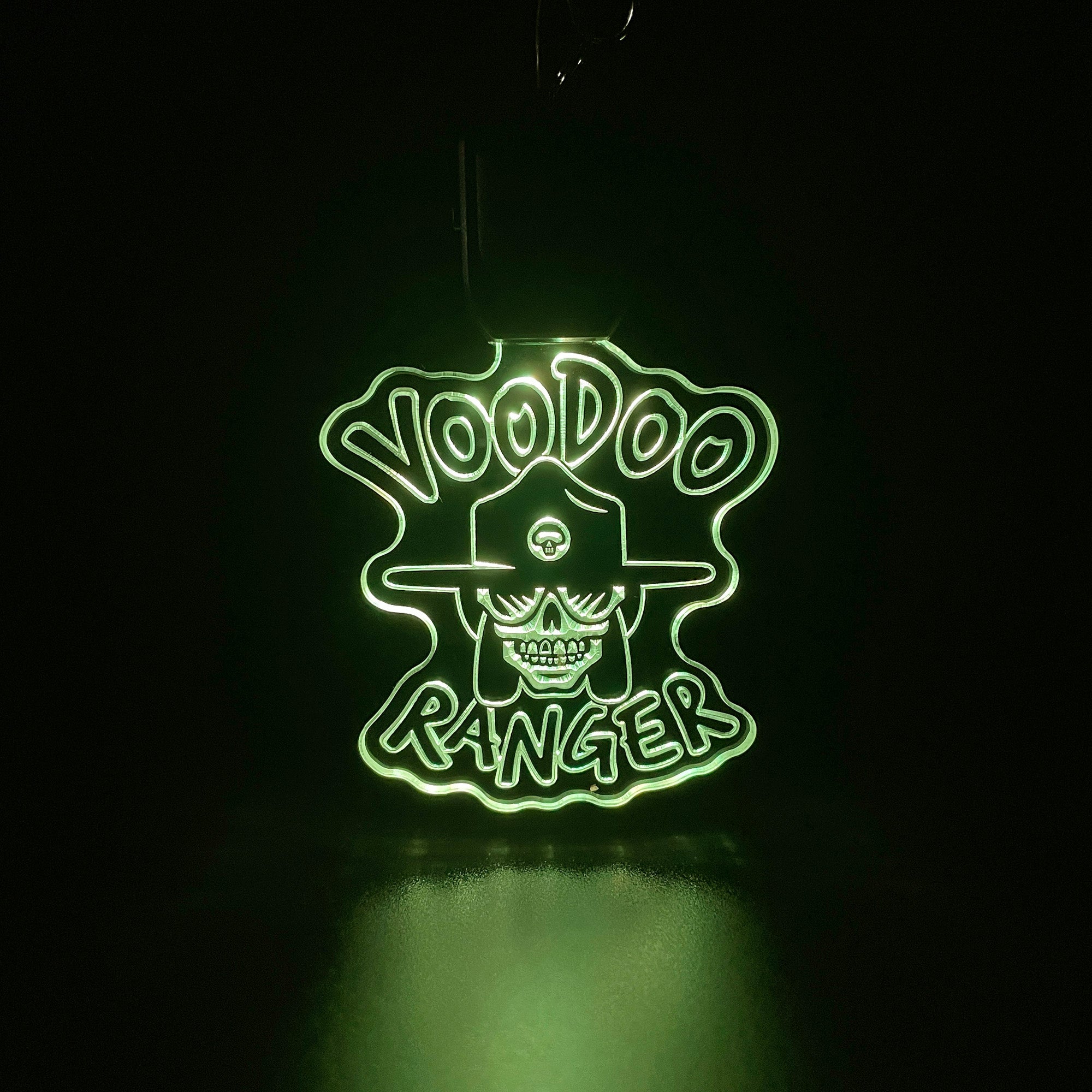 Voodoo Ranger LED Light Acrylic Keychain
