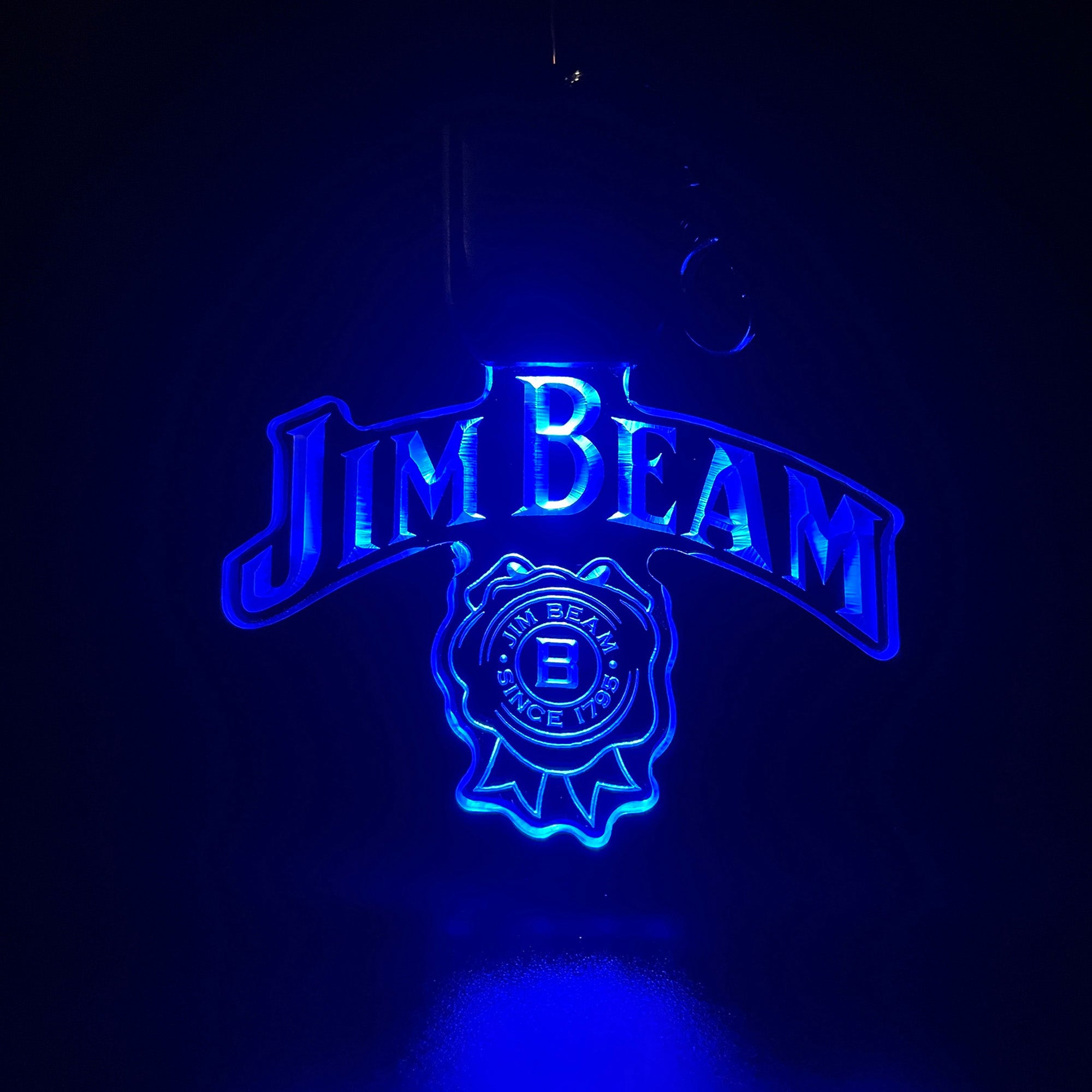 Jim beam LED Light Acrylic Keychain