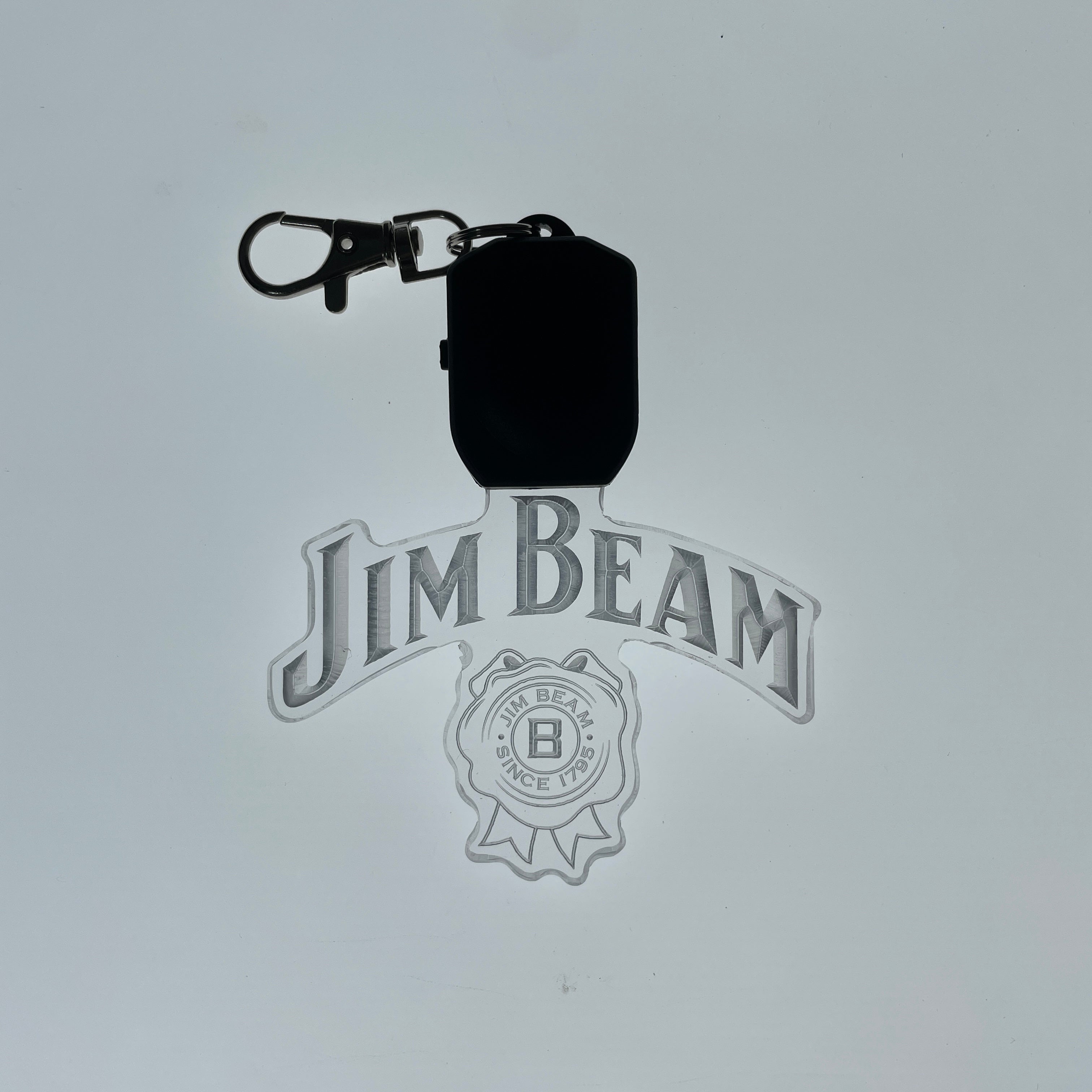 Jim beam LED Light Acrylic Keychain