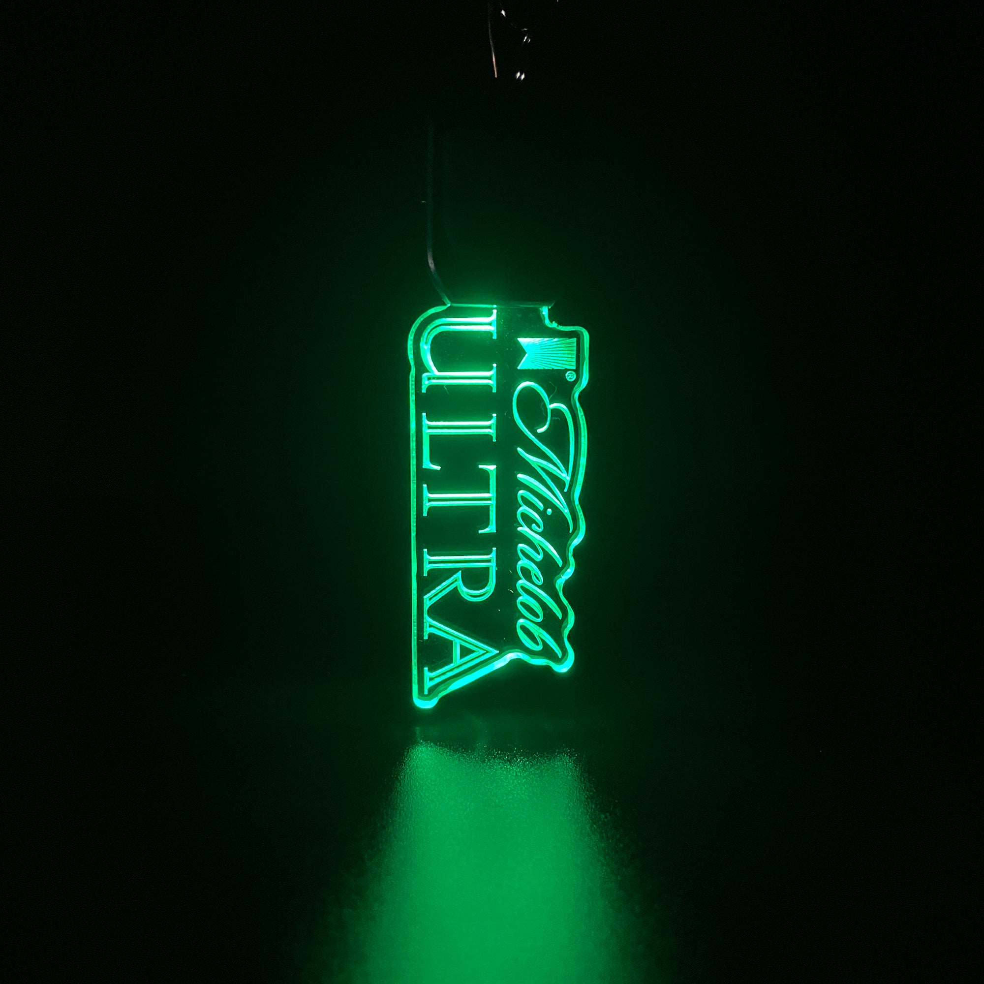 Michelob ultra LED Light Acrylic Keychain