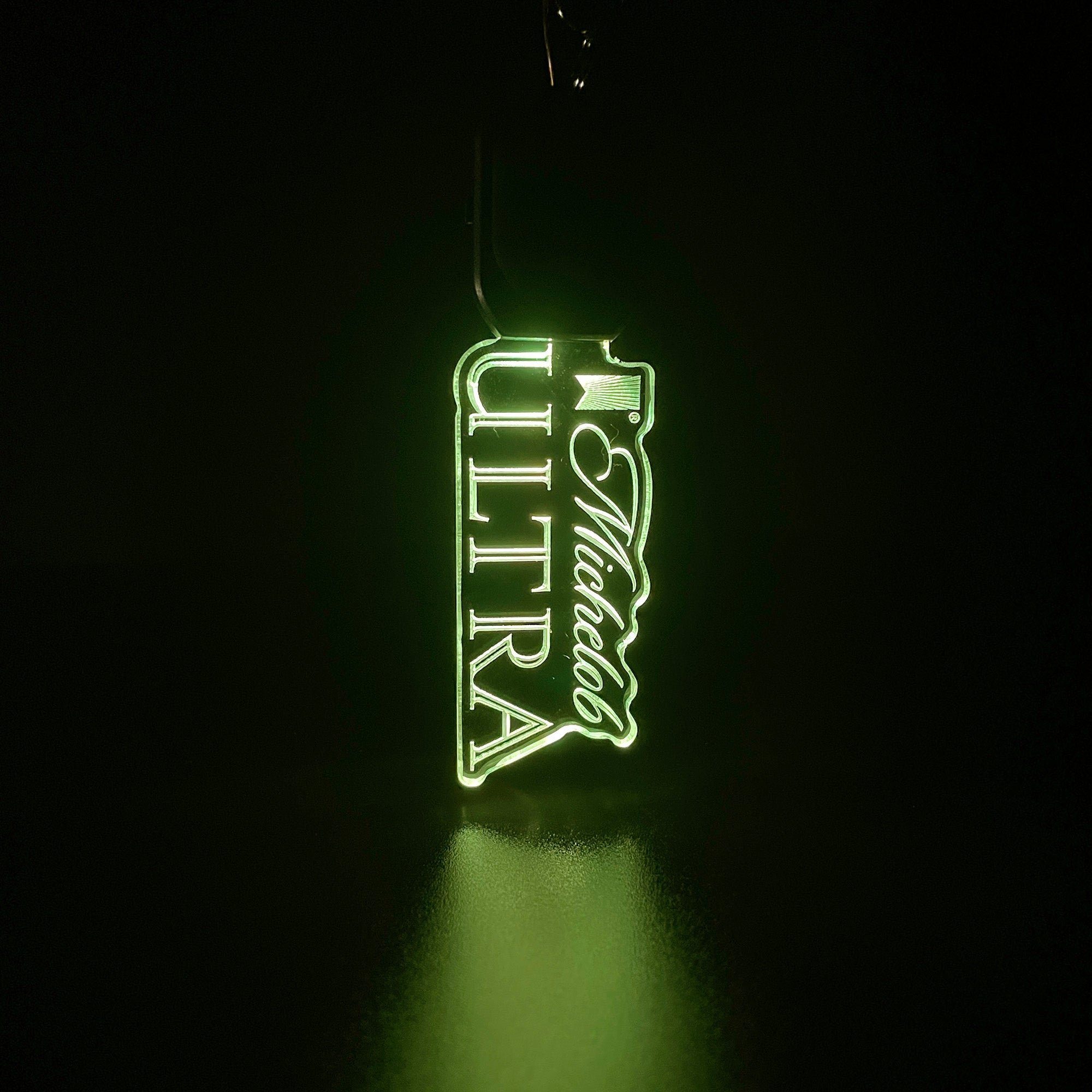 Michelob ultra LED Light Acrylic Keychain