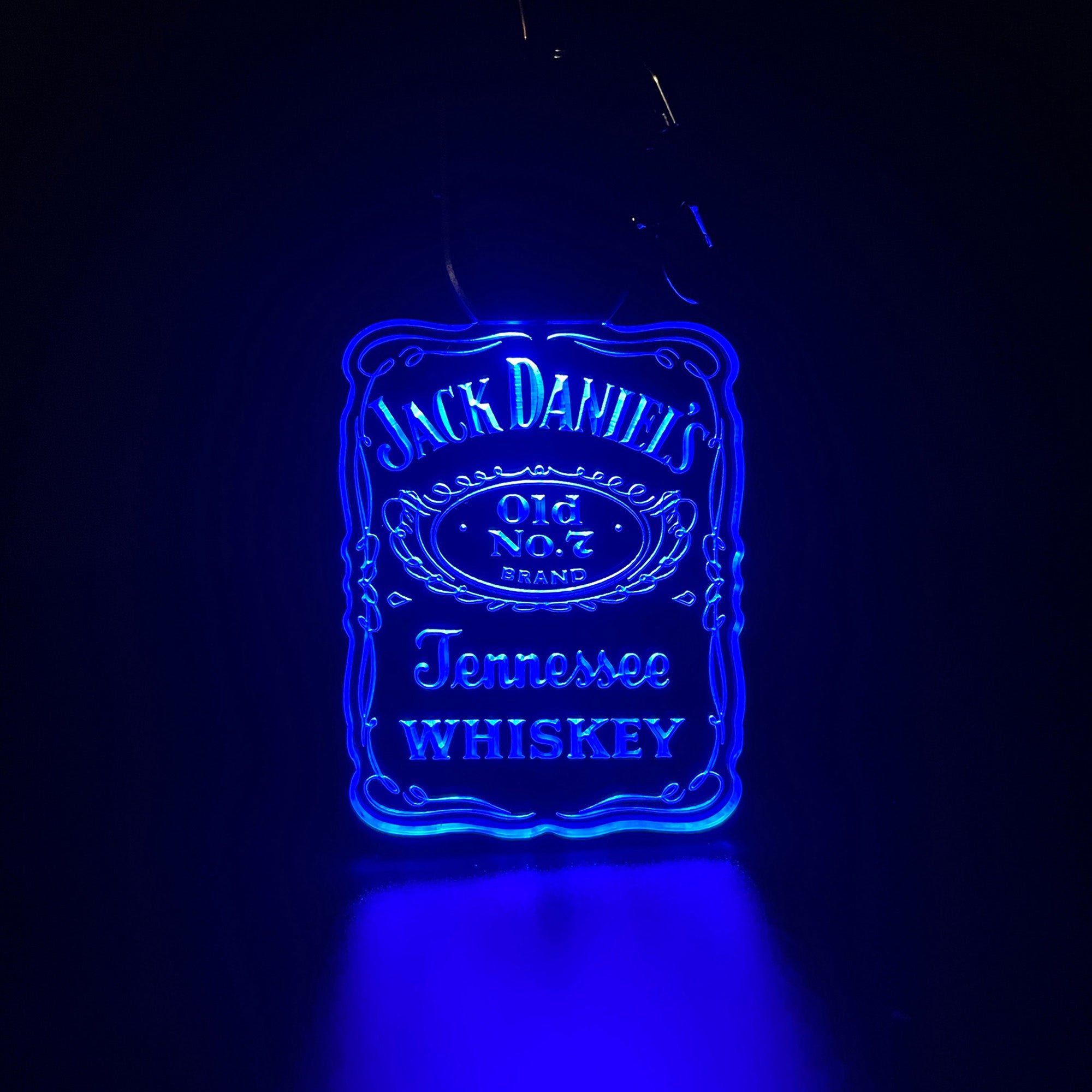 Jack Daniel's whiskey LED Light Acrylic Keychain