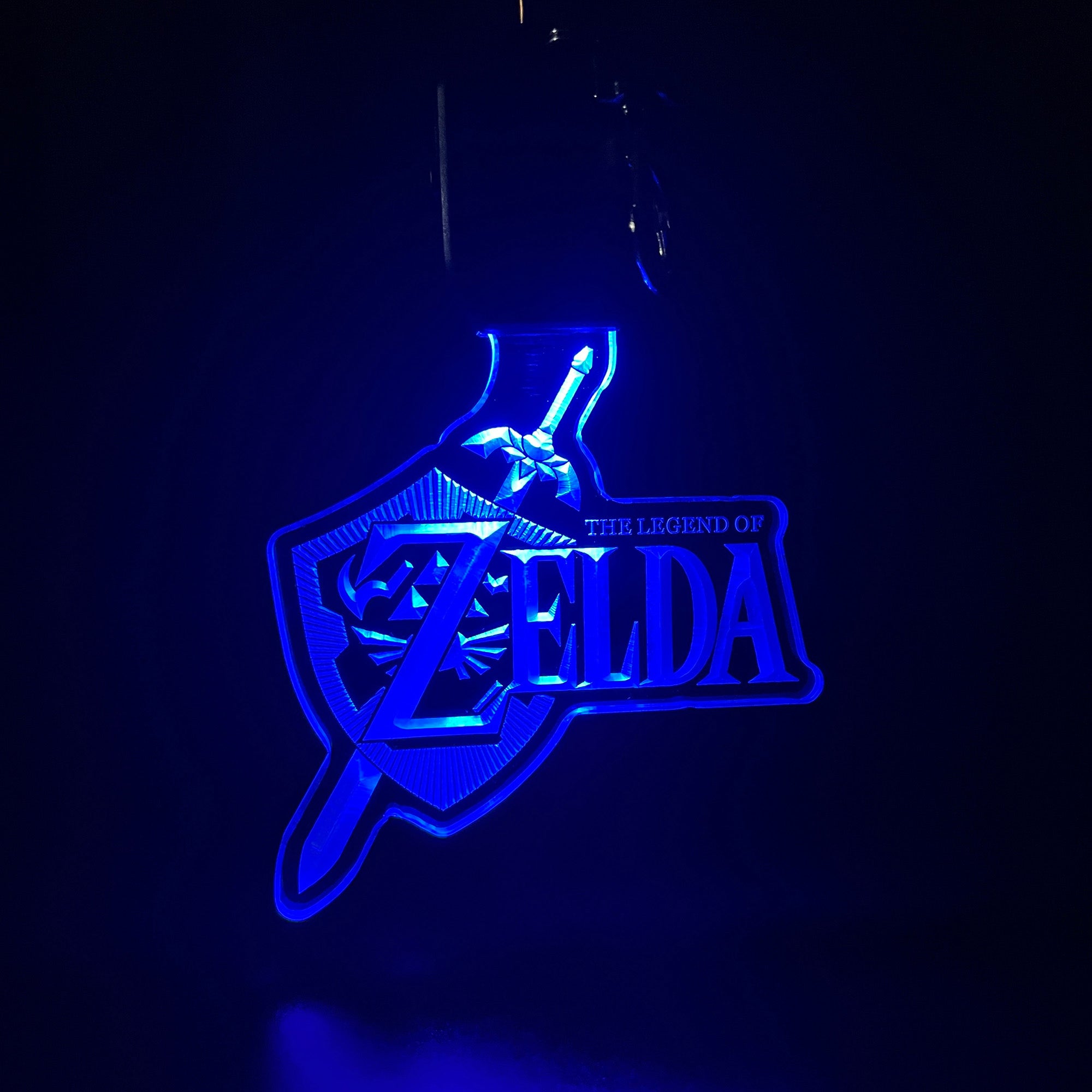 Legend of Zelda LED Light Acrylic Keychain