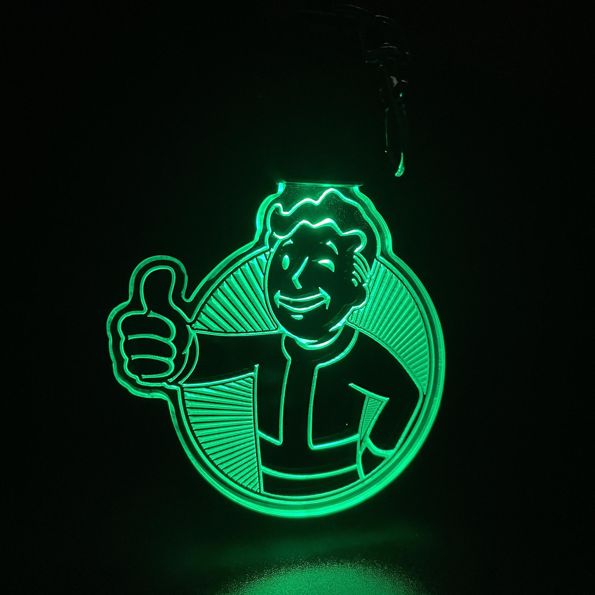 Fallout Boy LED Light Acrylic Keychain